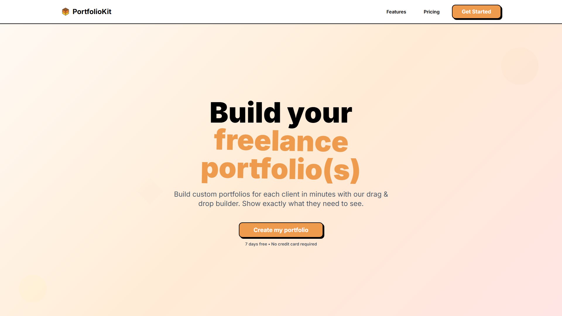 PortfolioKit Screenshot PortfolioKit Screenshot