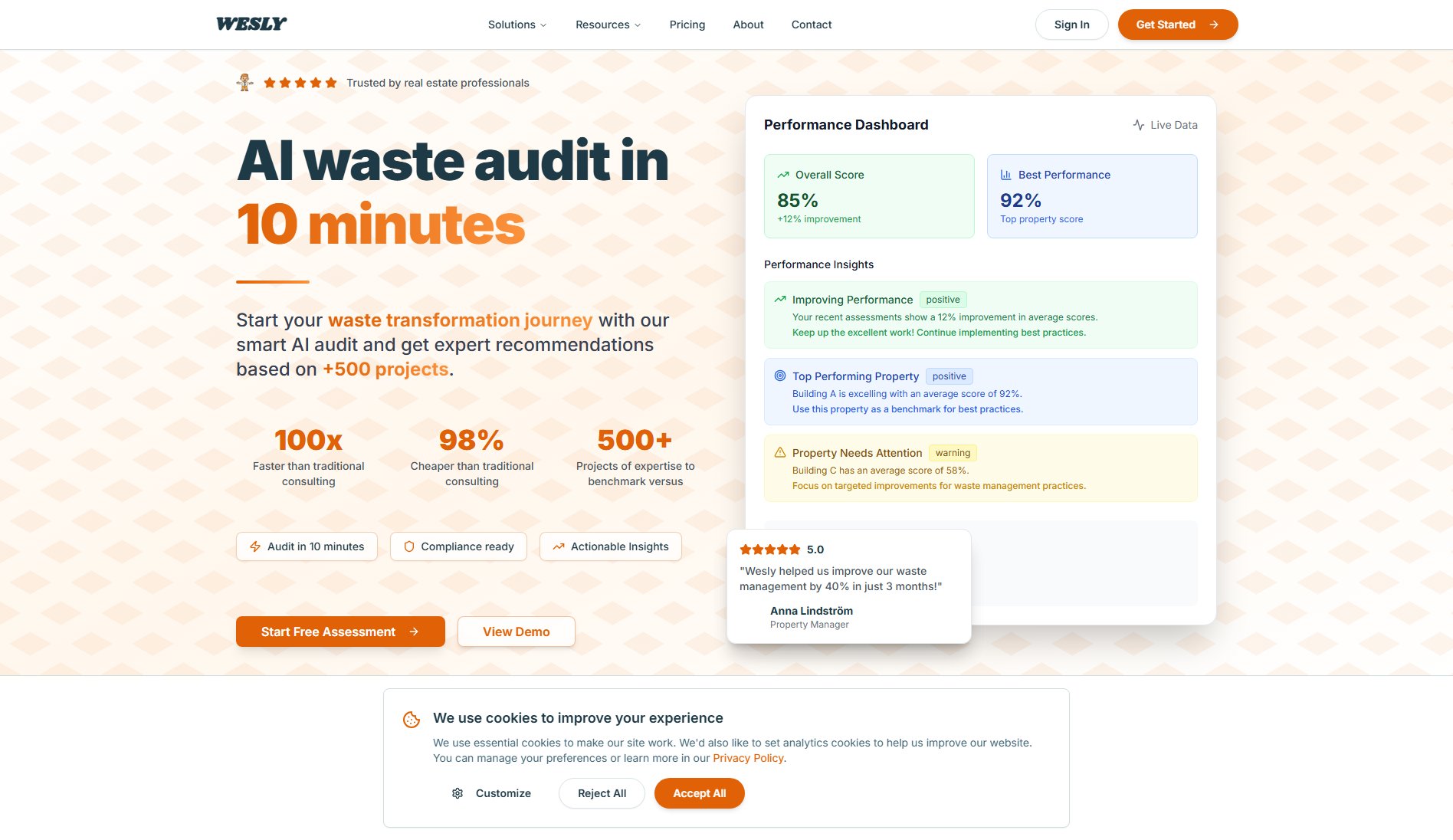 Wesly.io Wesly.io Interface & Screenshots