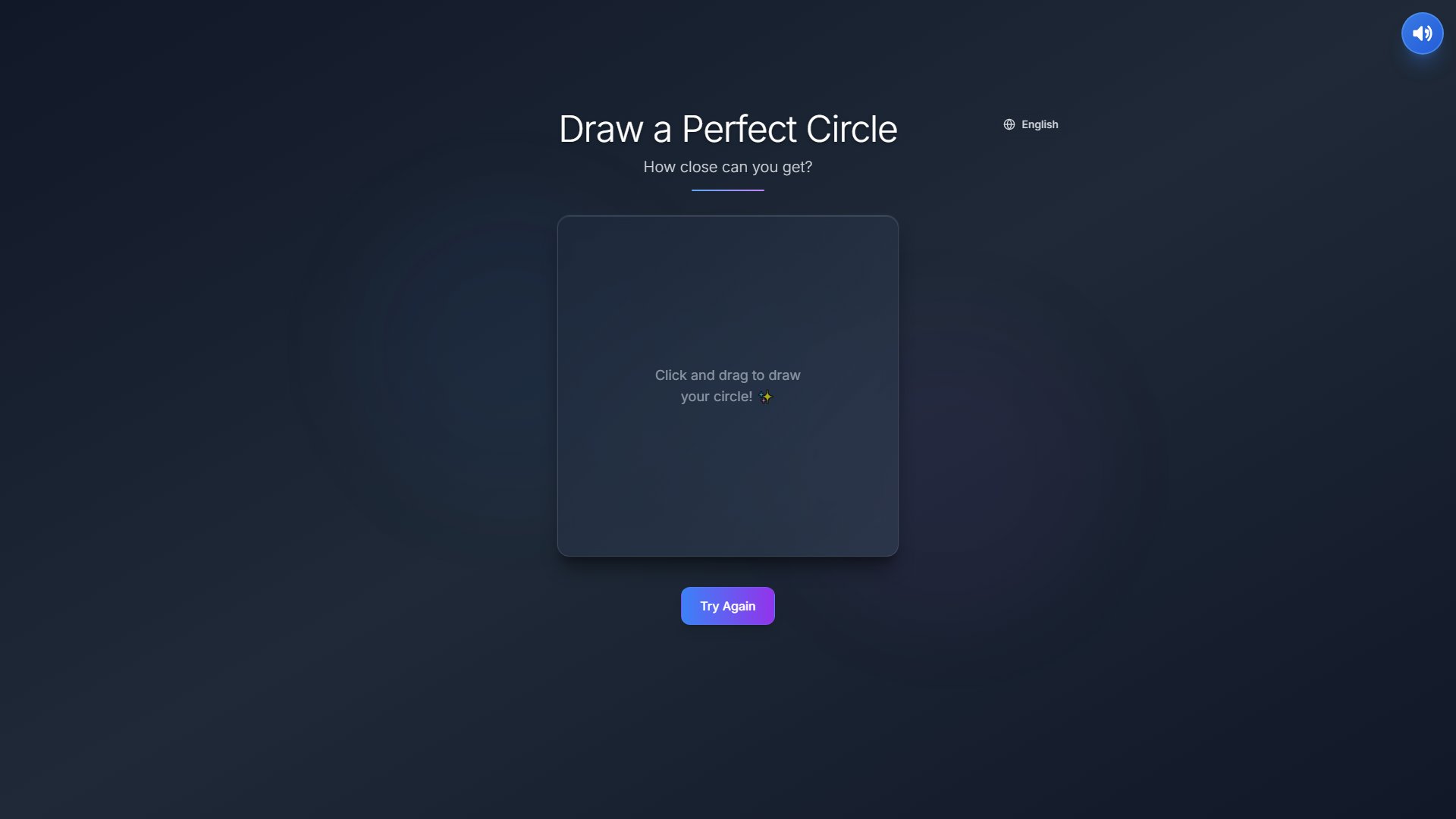Draw a Perfect Circle Screenshot Draw a Perfect Circle Screenshot