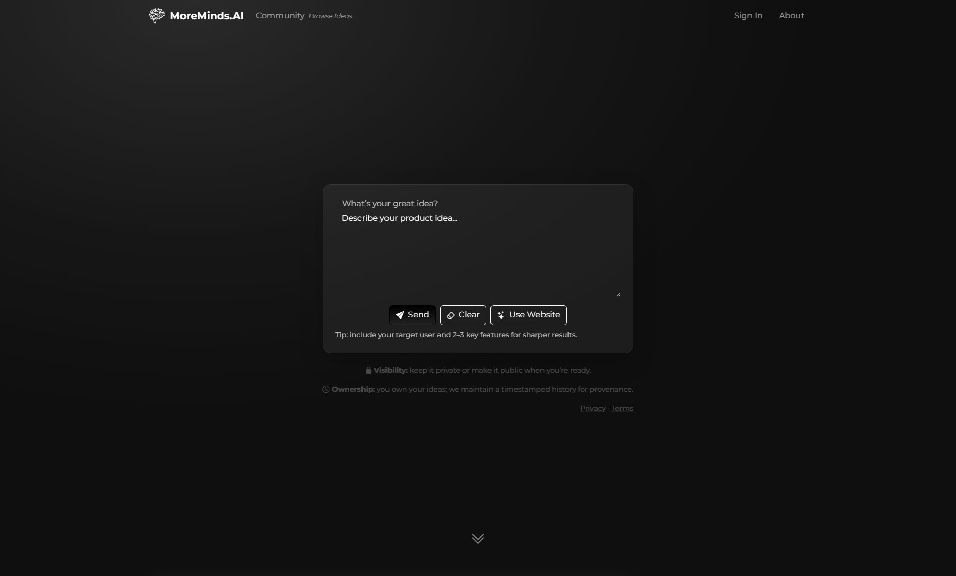 MoreMind.AI Screenshot MoreMind.AI Screenshot