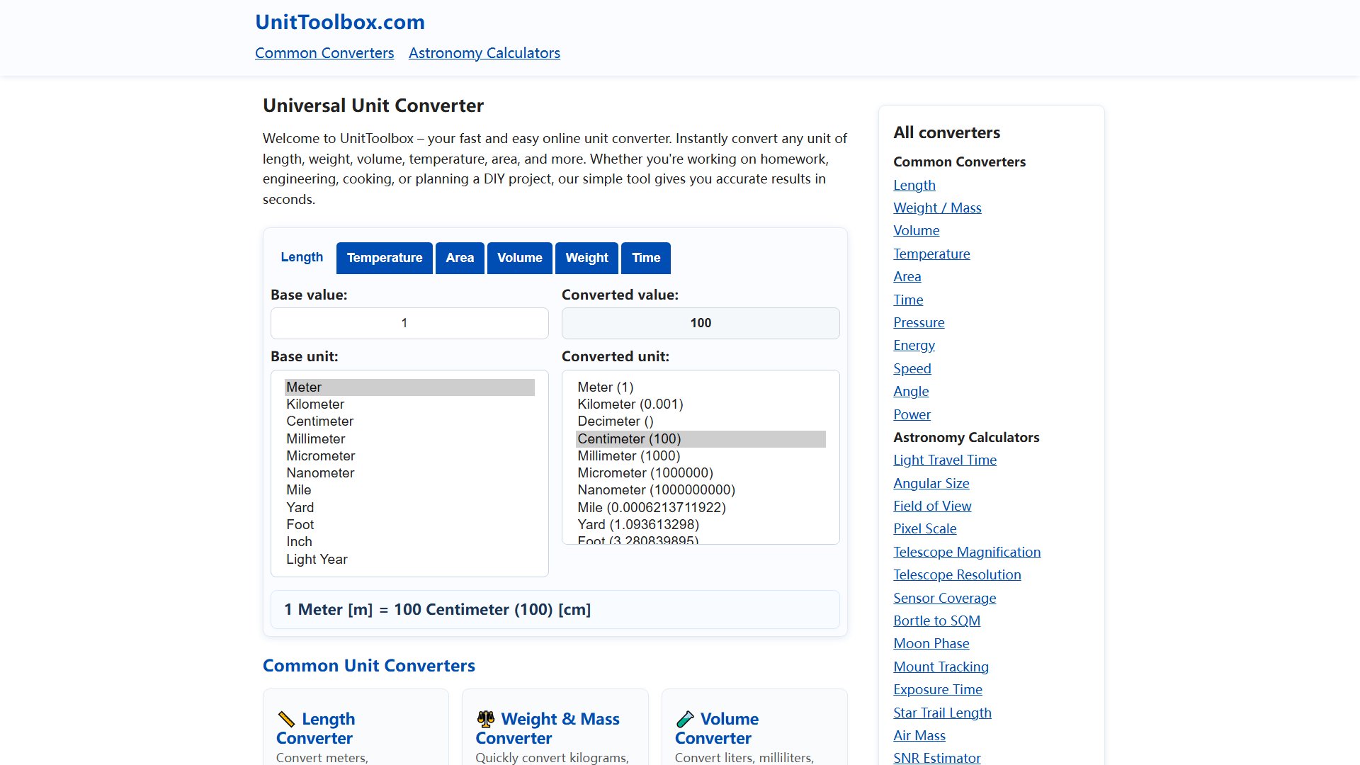 UnitToolbox Screenshot UnitToolbox Screenshot