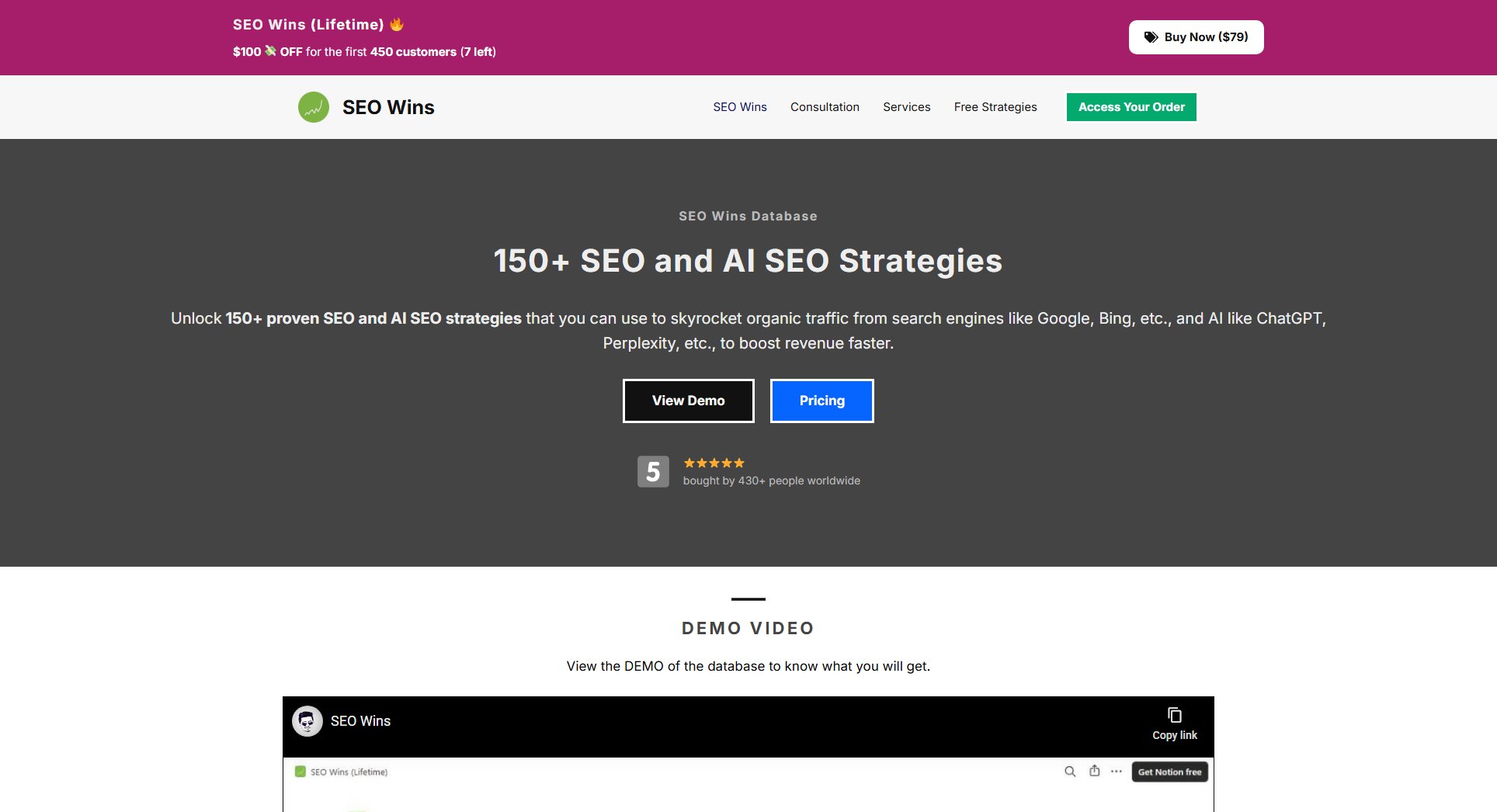 SEO Wins SEO Wins Interface & Screenshots SEO Wins SEO Wins Interface & Screenshots