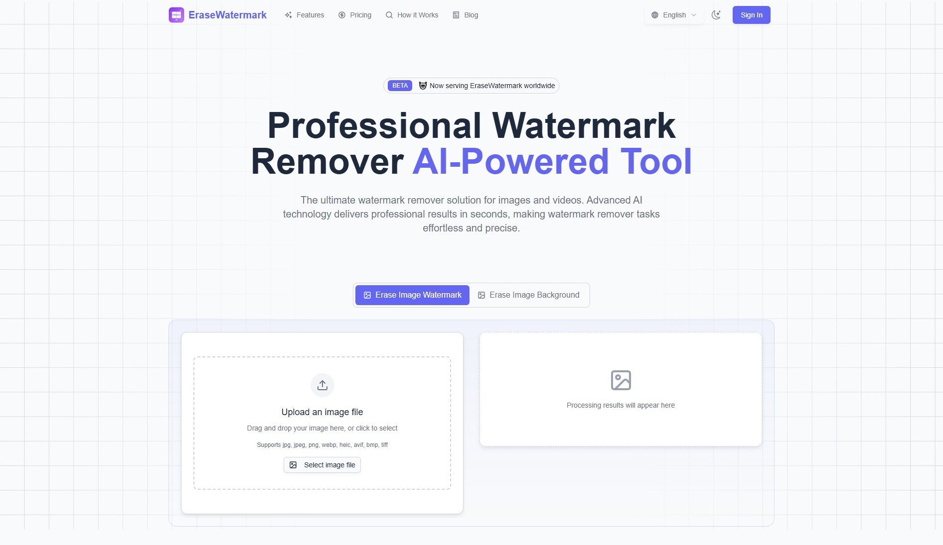 EraseWatermark Screenshot