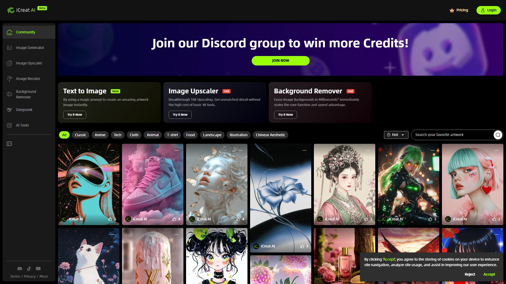 iCreat AI Screenshot iCreat AI Screenshot