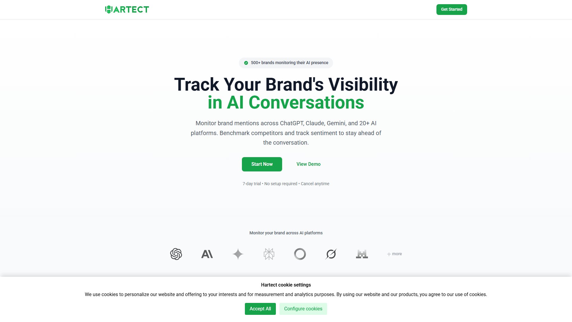 AI Brand Monitoring Screenshot