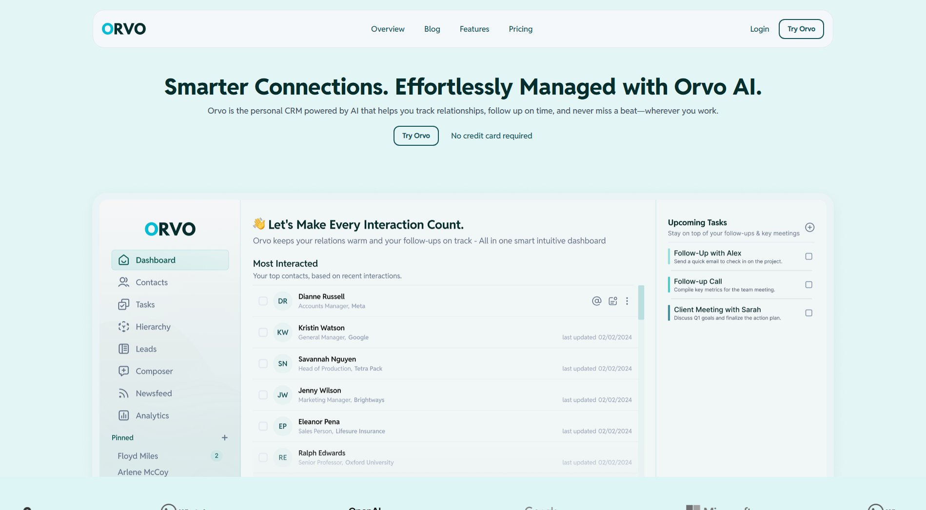 Orvo Screenshot