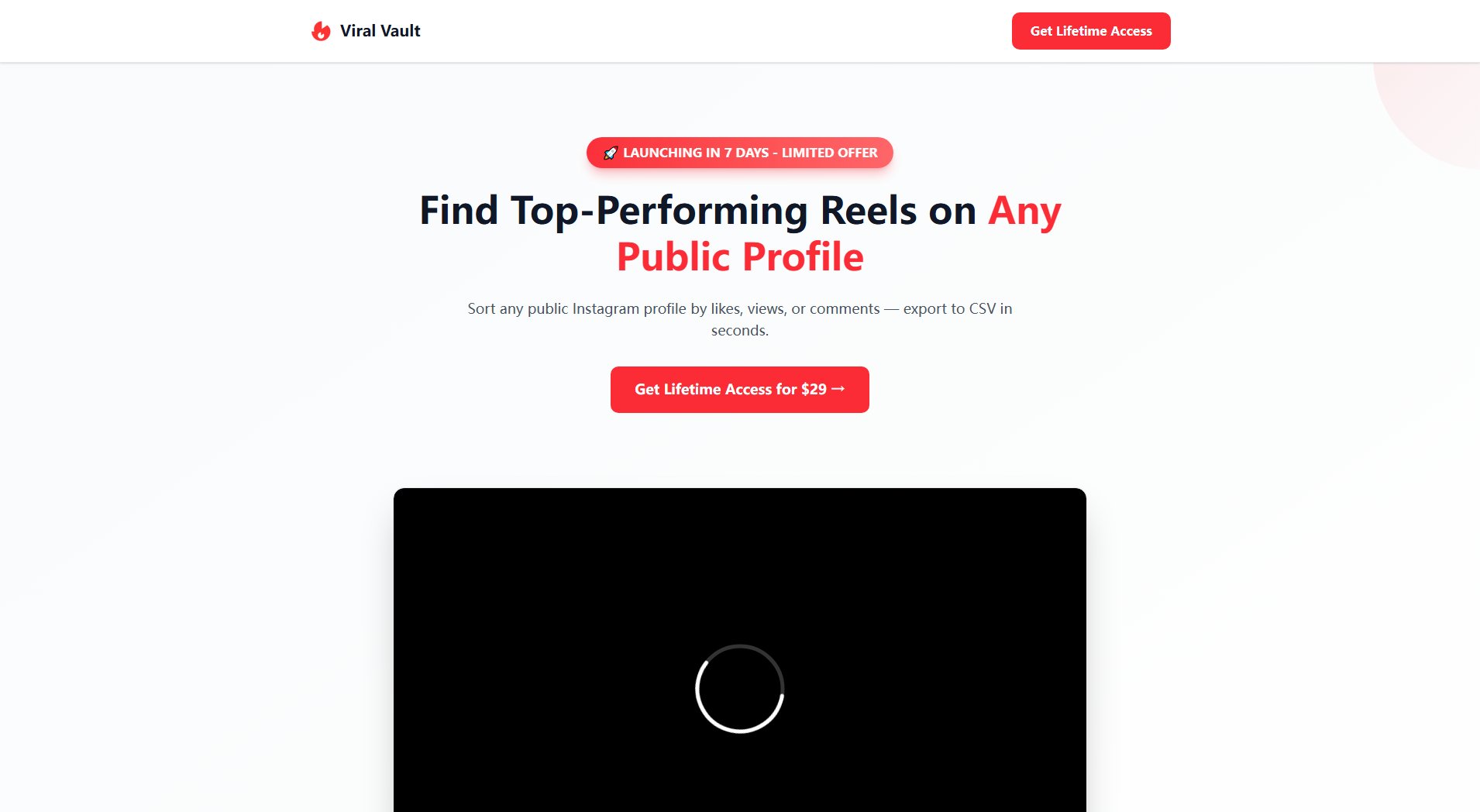Viral Vault Screenshot