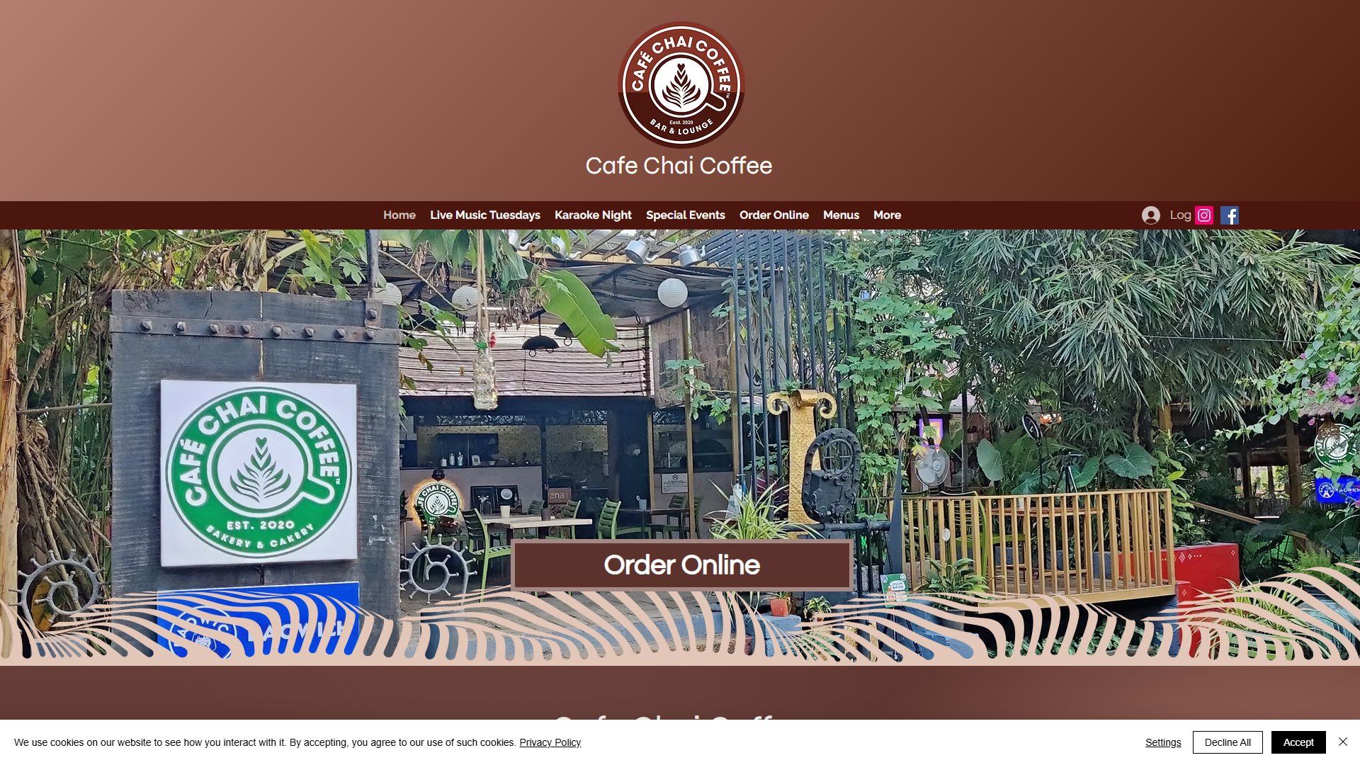 Cafe Chai Coffee Screenshot Cafe Chai Coffee Screenshot