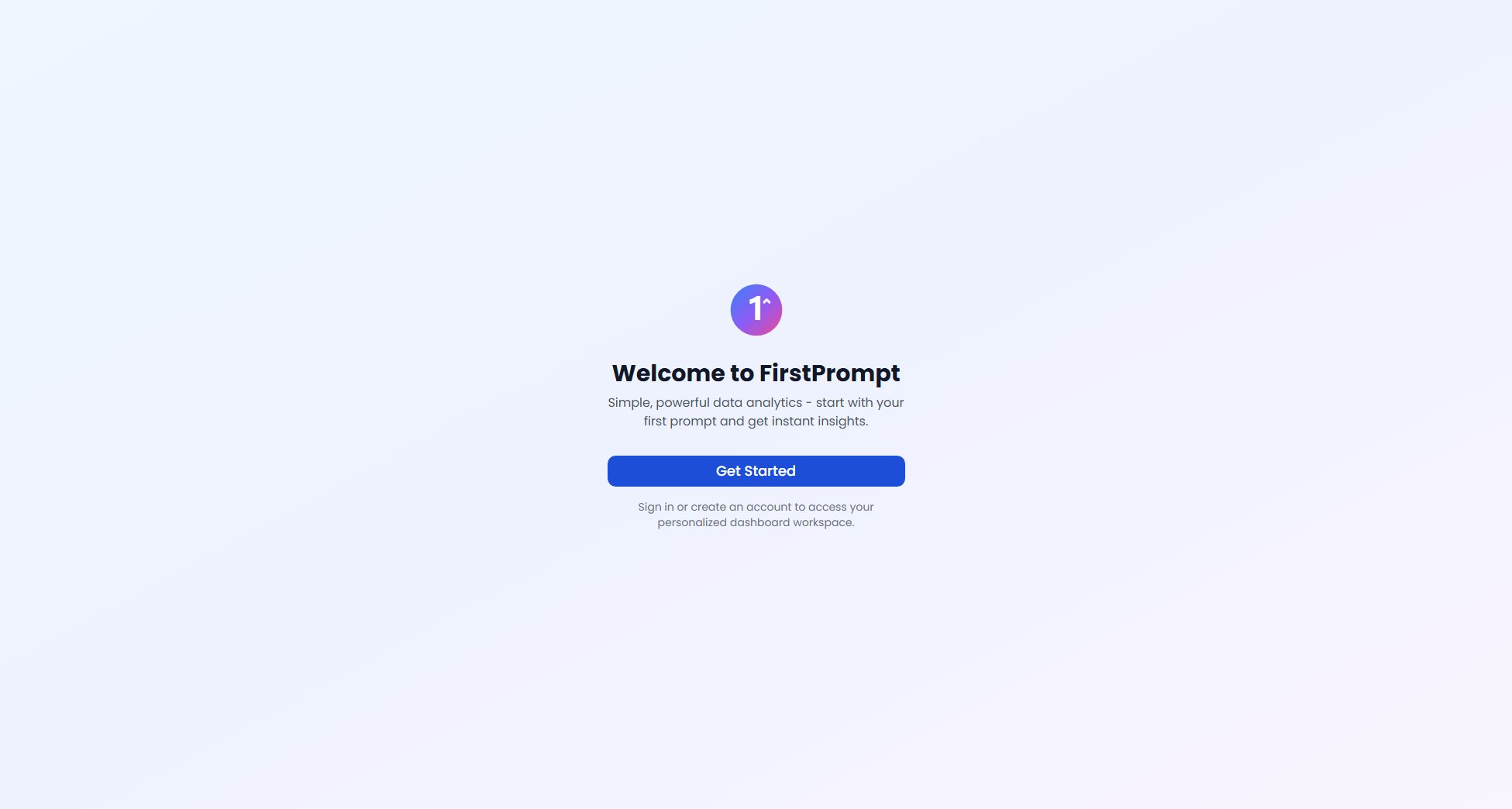 FirstPrompt Screenshot FirstPrompt Screenshot