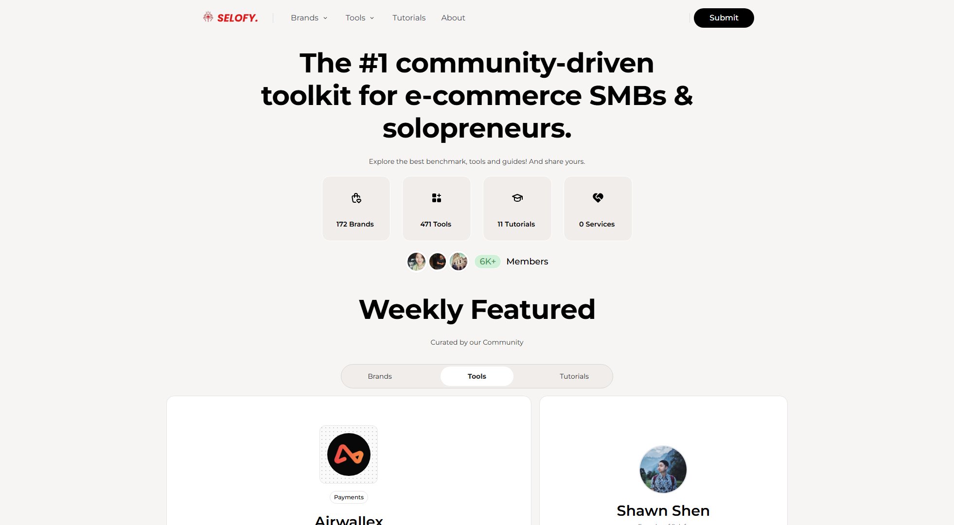 Selofy Selofy Interface & Screenshots