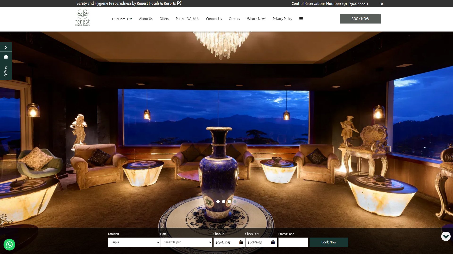 Renest Hotels & Resorts Screenshot