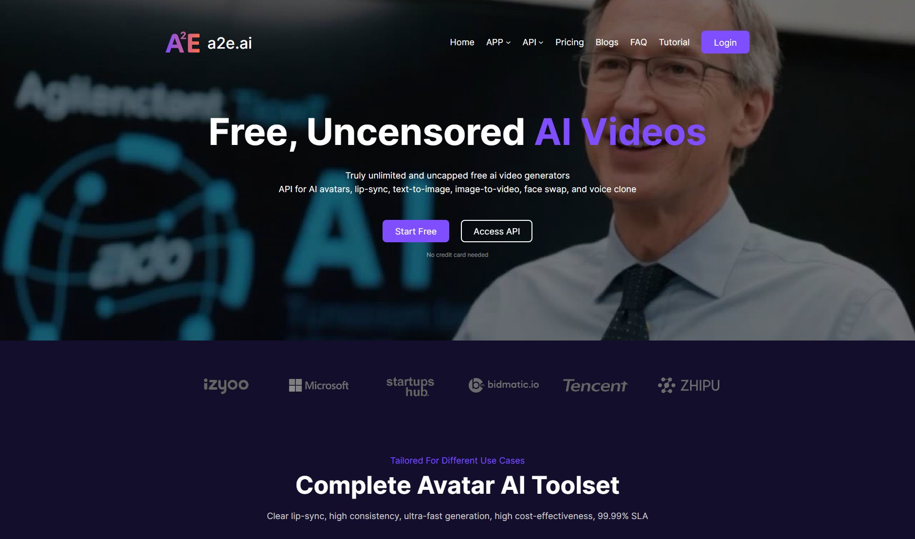 a2e.ai a2e.ai Interface & Screenshots