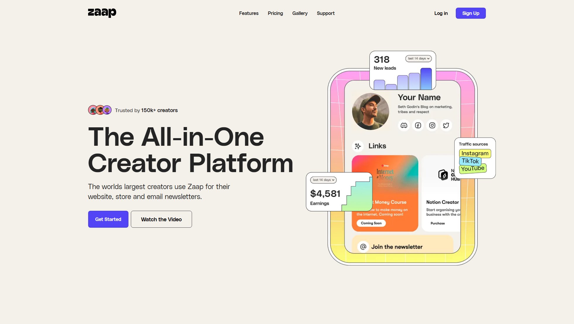 Zaap Zaap Interface & Screenshots Zaap Zaap Interface & Screenshots