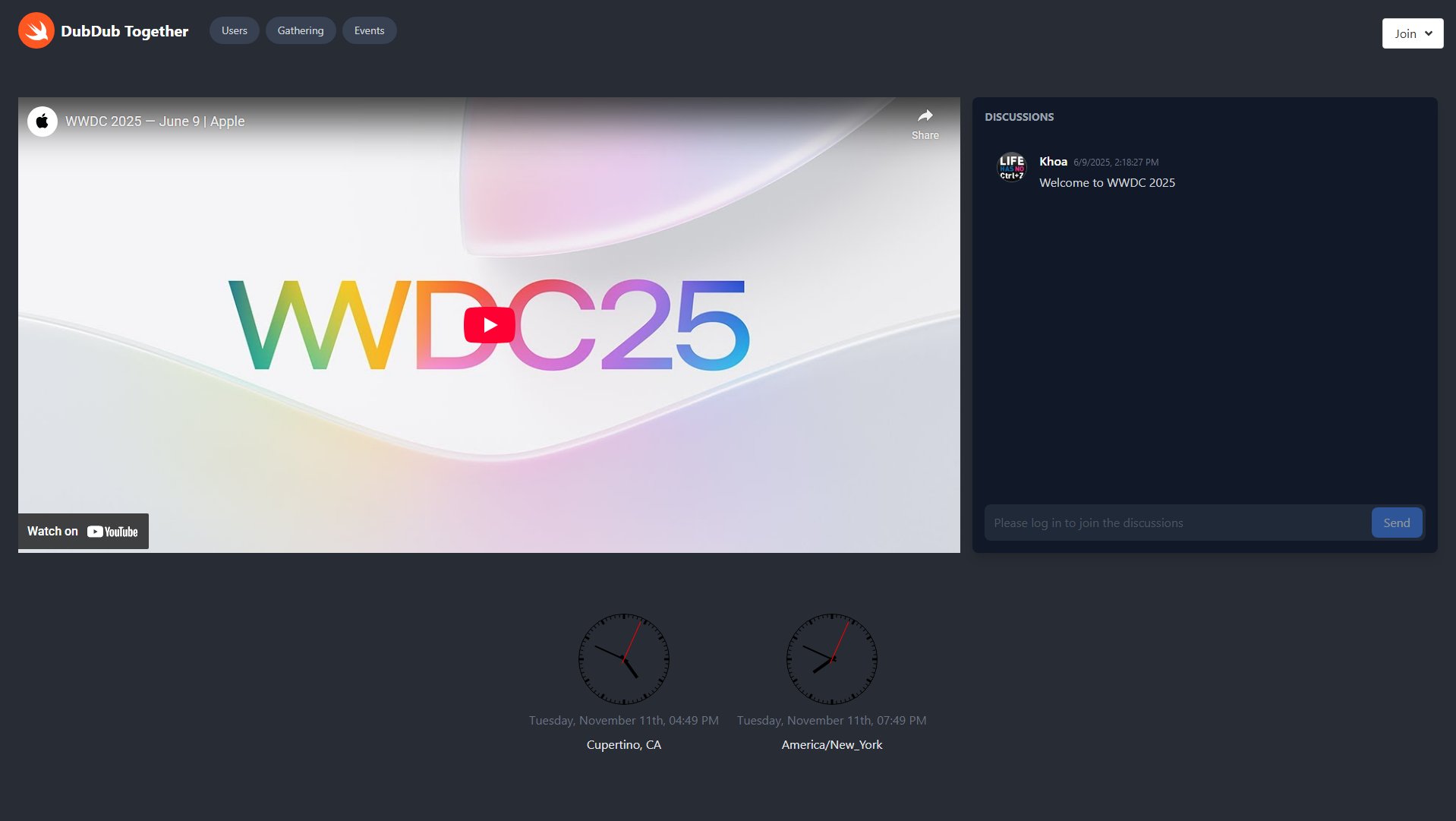WWDC Together WWDC Together Interface & Screenshots WWDC Together WWDC Together Interface & Screenshots