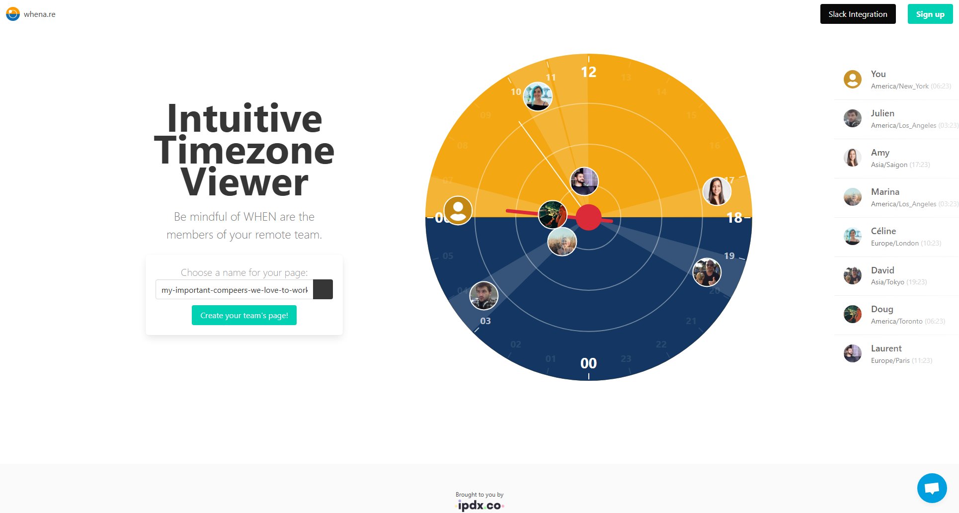 whena.re whena.re Interface & Screenshots whena.re whena.re Interface & Screenshots