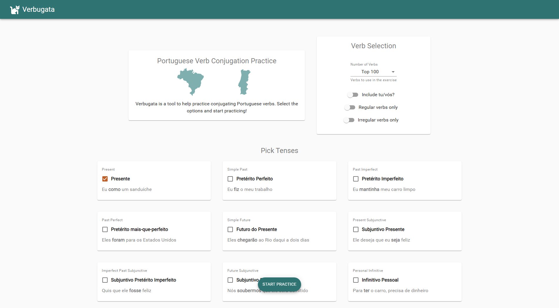 Verbugata Verbugata Interface & Screenshots