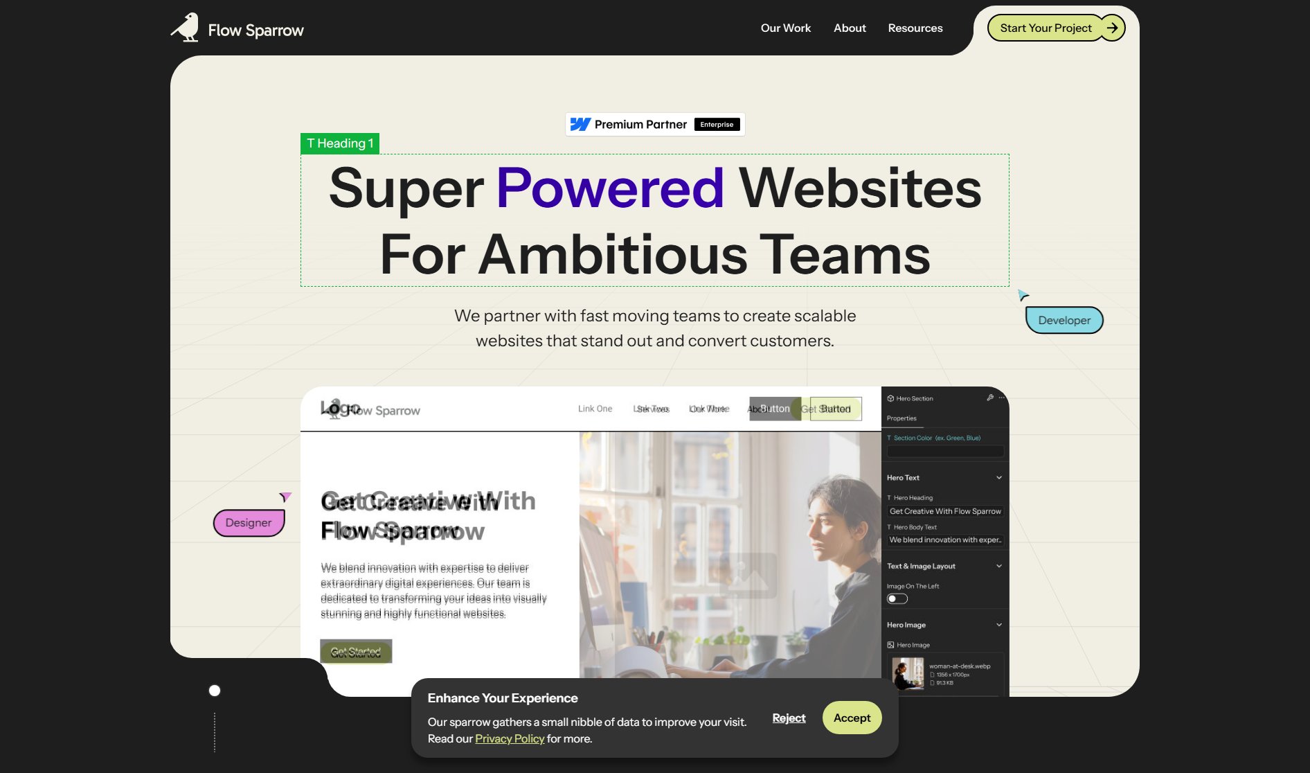 Flow Sparrow Flow Sparrow Interface & Screenshots