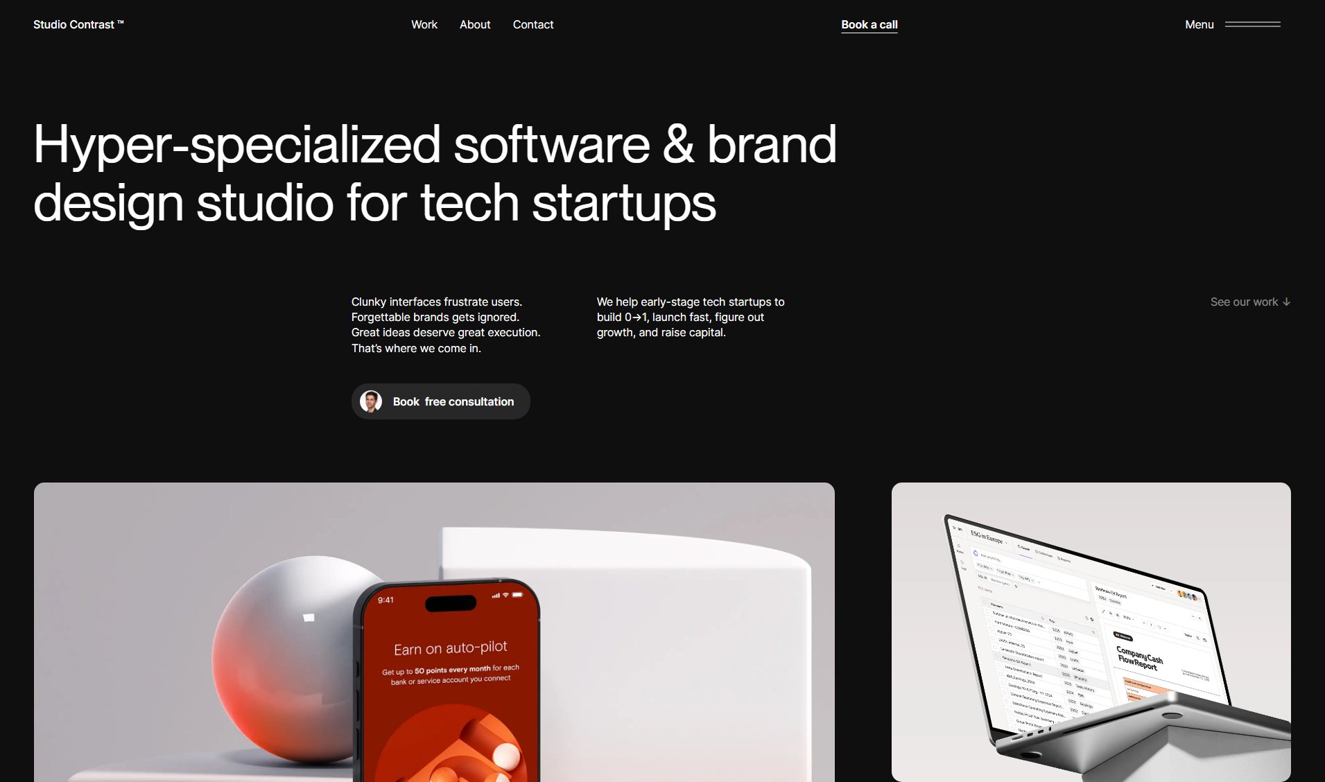 Studio Contrast Studio Contrast Interface & Screenshots