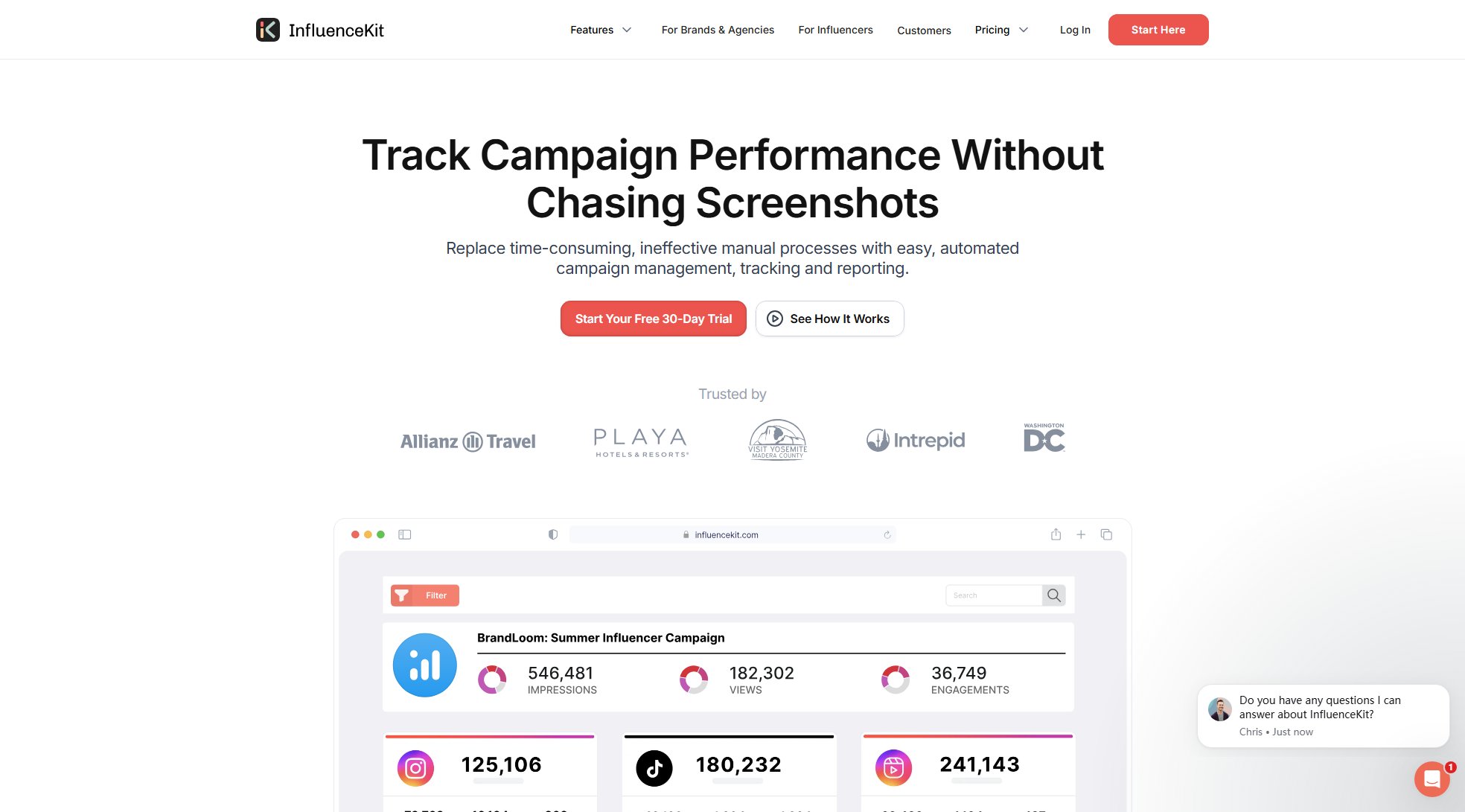 InfluenceKit InfluenceKit Interface & Screenshots