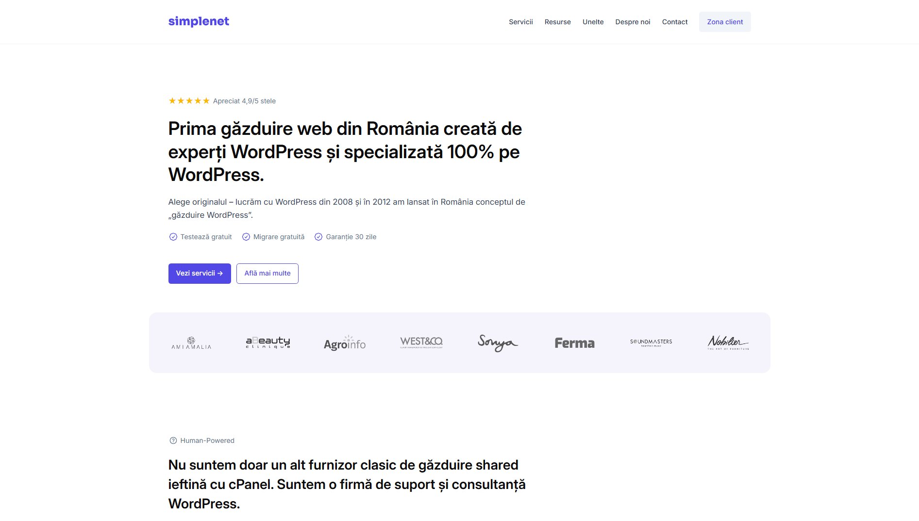 Simplenet Screenshot