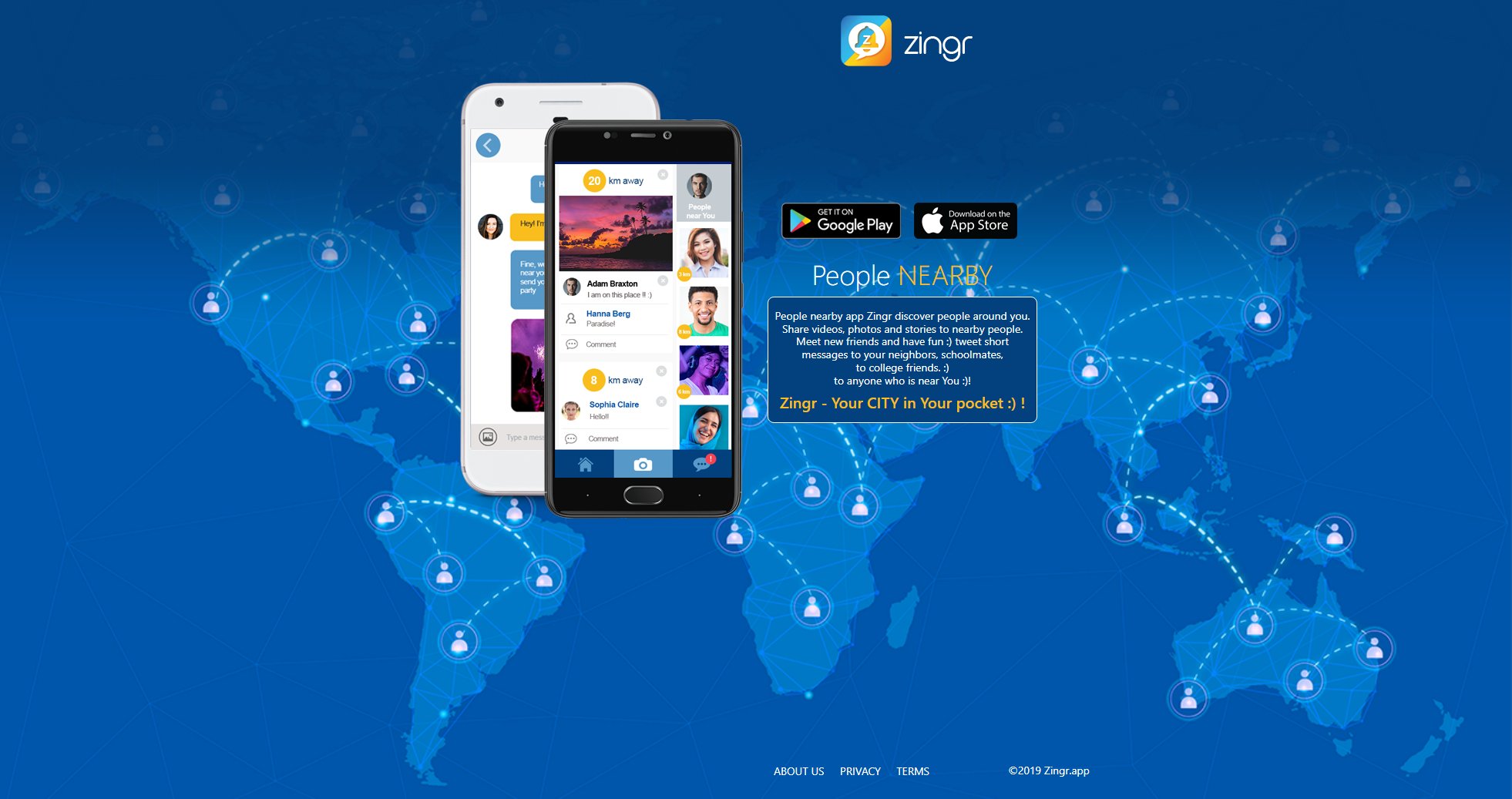 Zingr Zingr Interface & Screenshots Zingr Zingr Interface & Screenshots