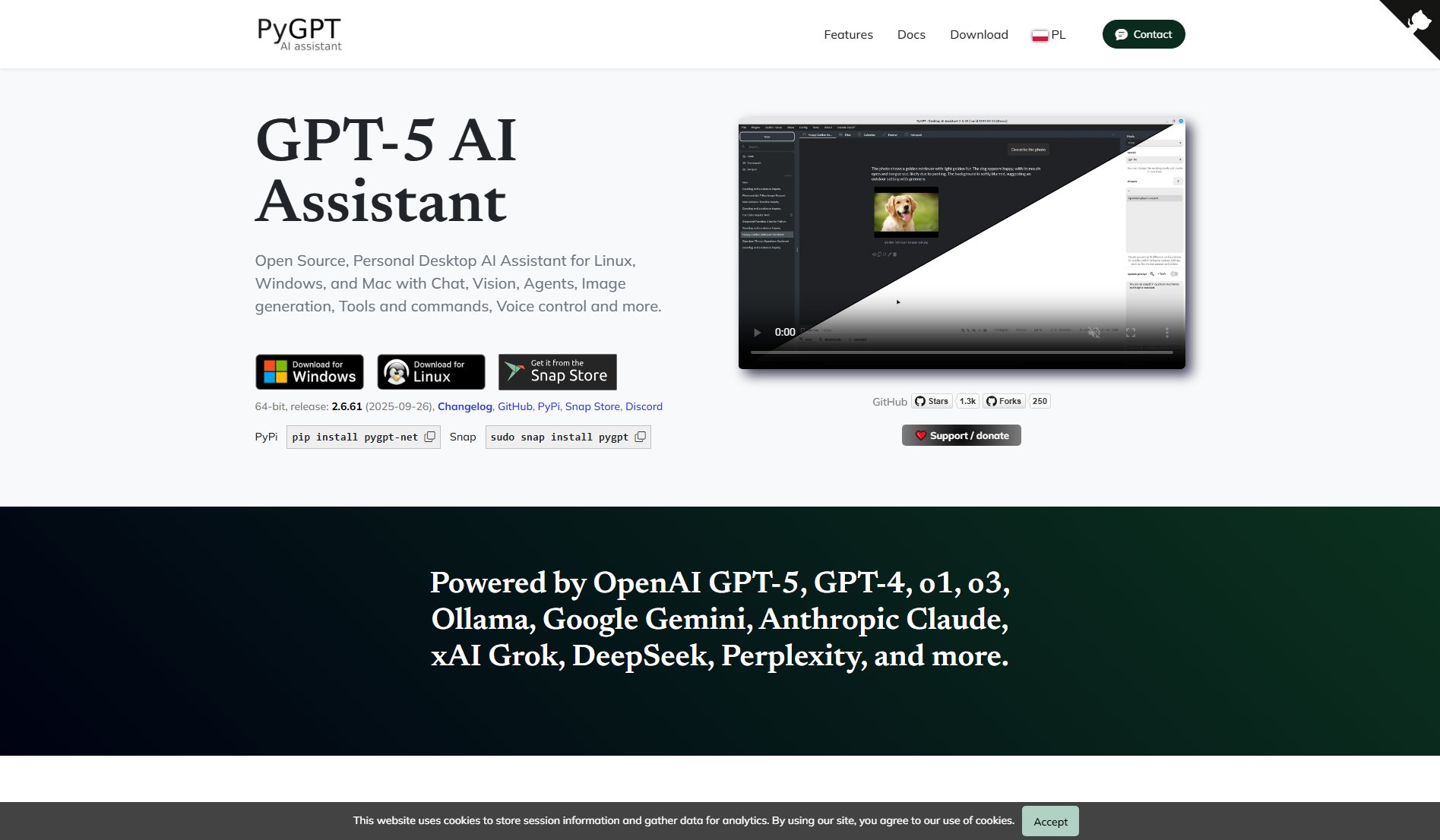 PyGPT PyGPT Interface & Screenshots
