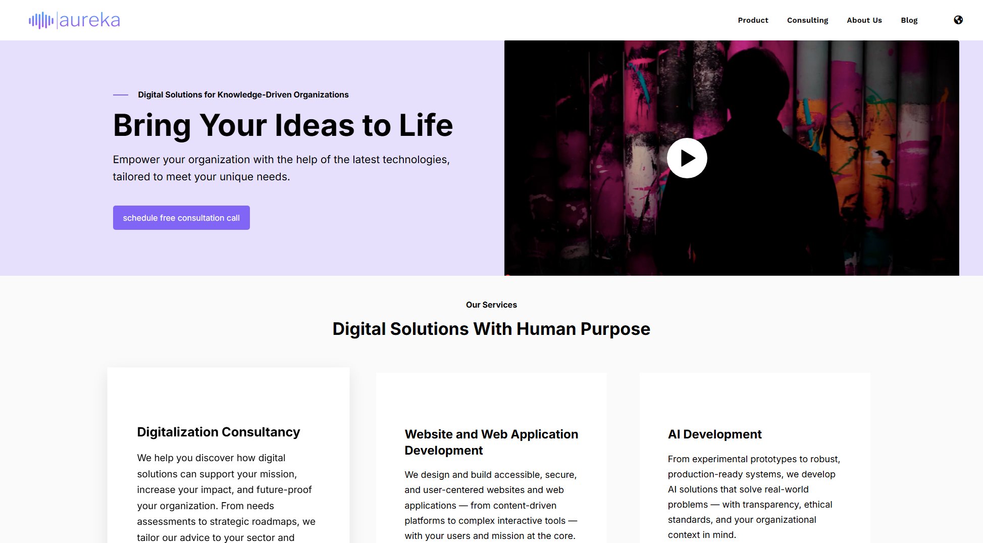 aureka aureka Interface & Screenshots