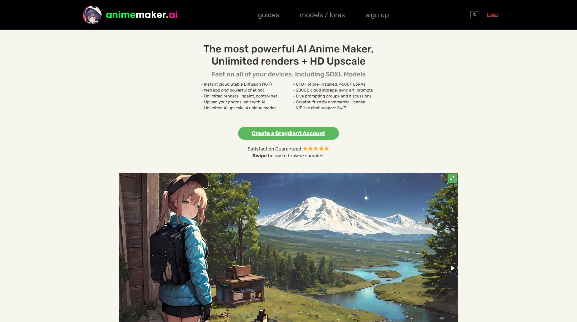 AnimeMaker AI AnimeMaker AI Interface & Screenshots