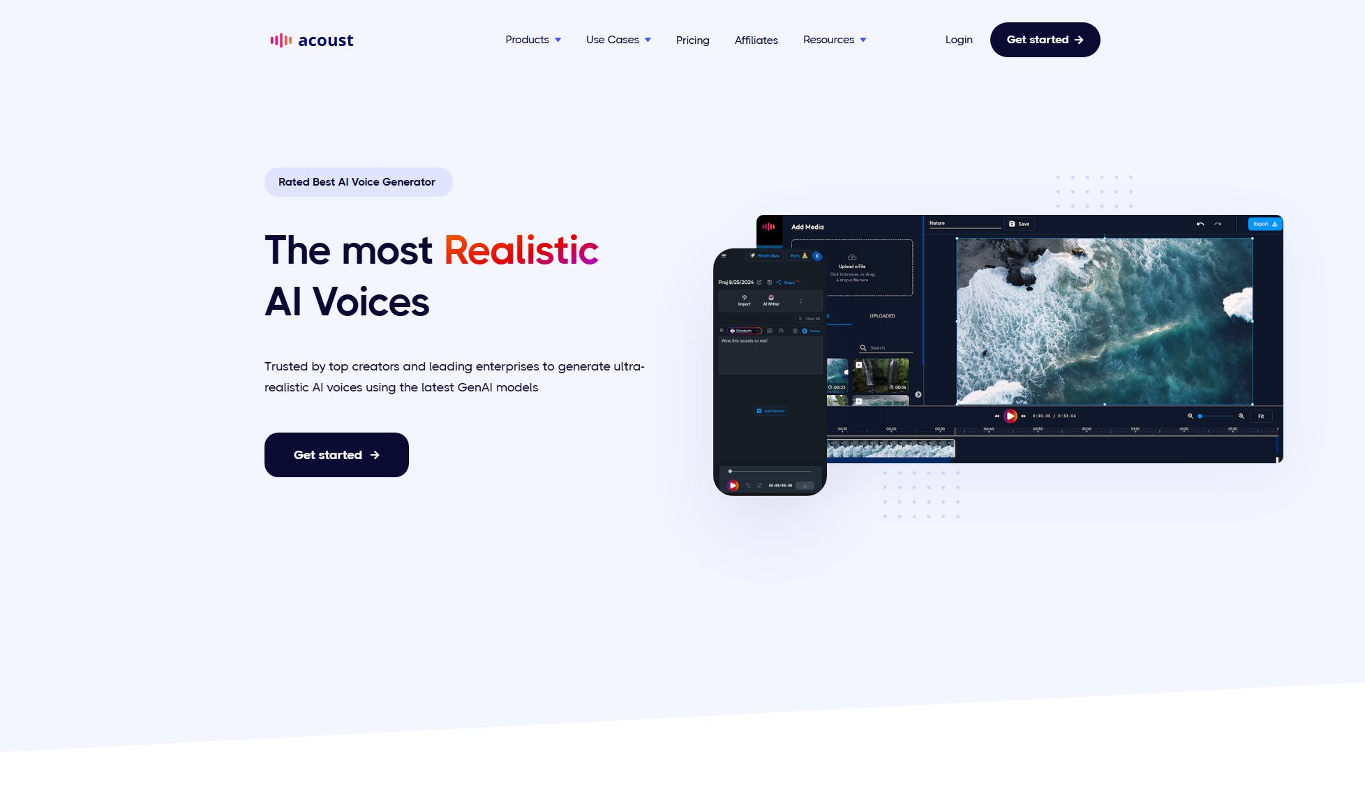 Acoust AI Acoust AI Interface & Screenshots Acoust AI Acoust AI Interface & Screenshots