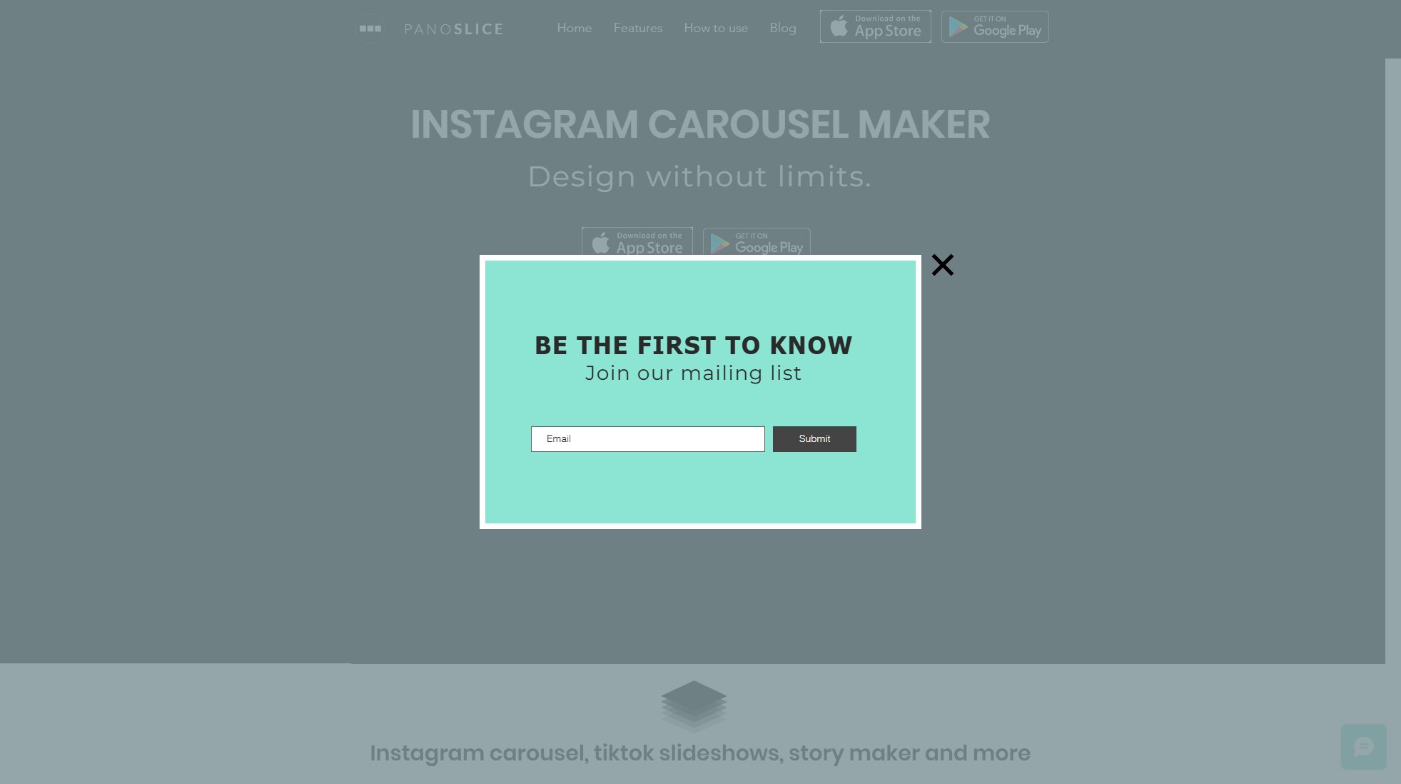 Panoslice Panoslice Interface & Screenshots