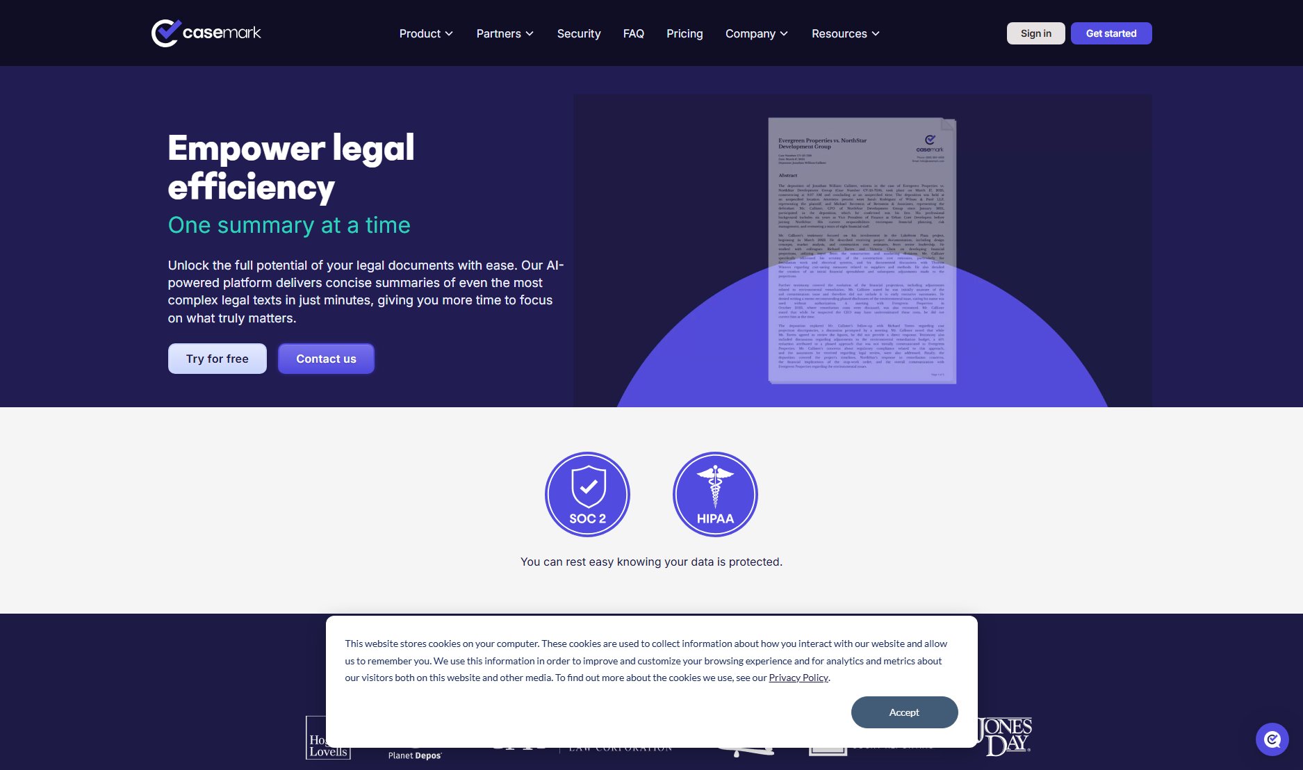 CaseMark CaseMark Interface & Screenshots CaseMark CaseMark Interface & Screenshots