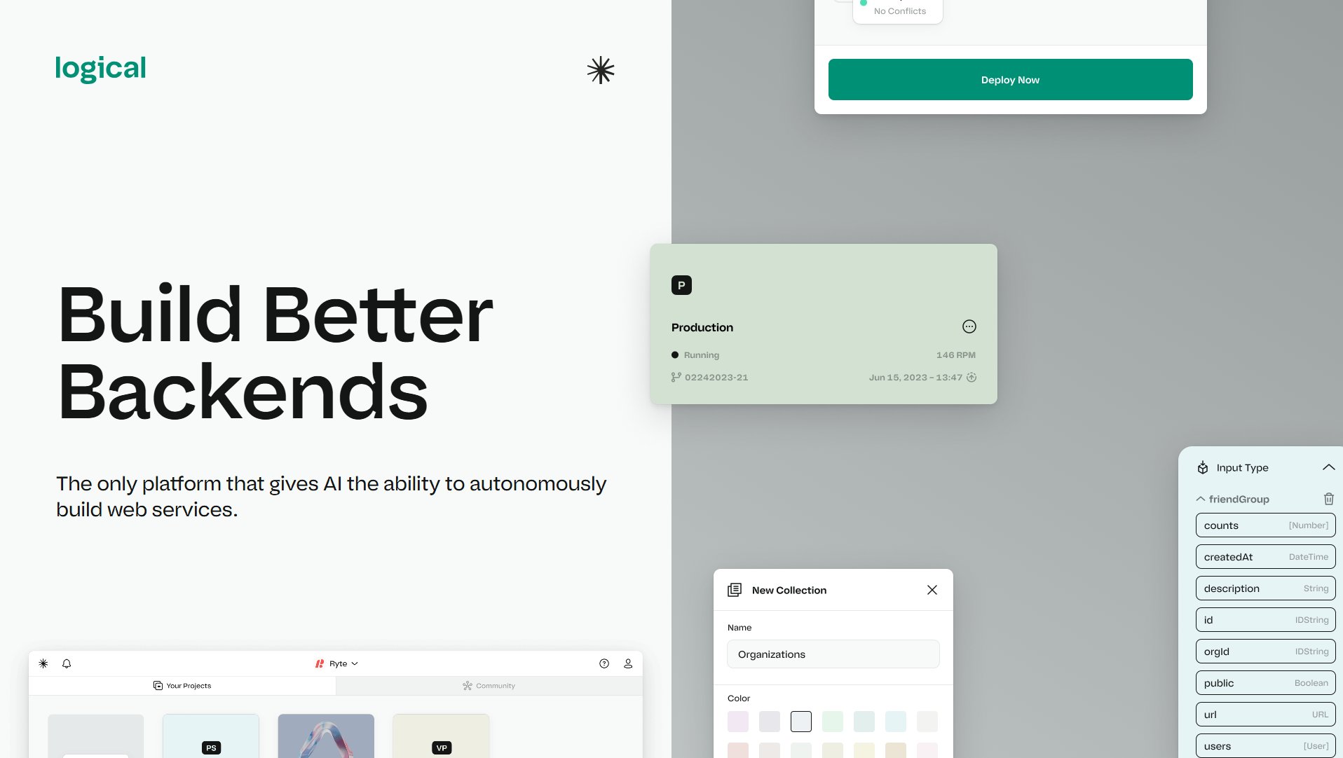 Logical Logical Interface & Screenshots Logical Logical Interface & Screenshots