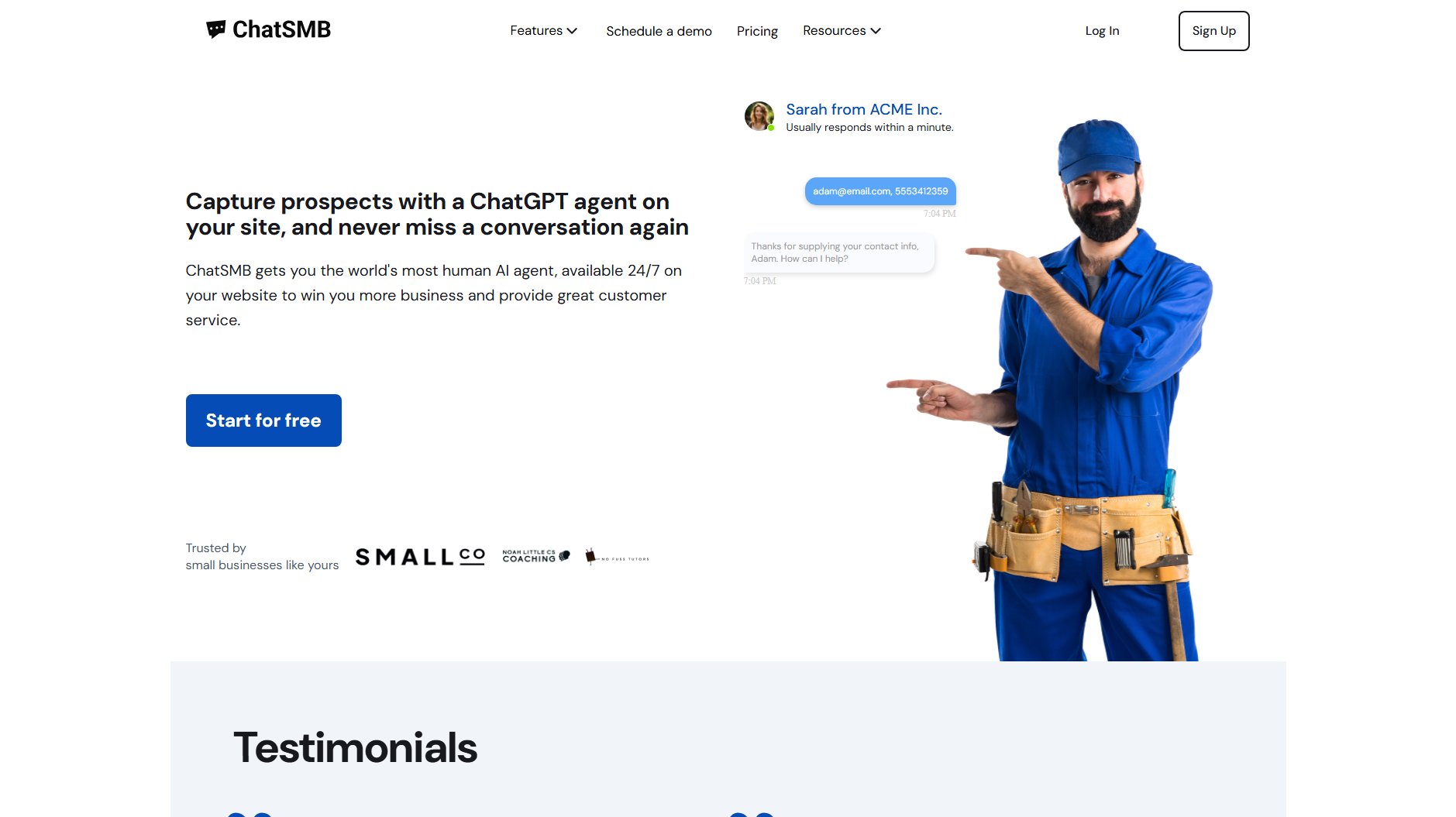ChatSMB ChatSMB Interface & Screenshots ChatSMB ChatSMB Interface & Screenshots