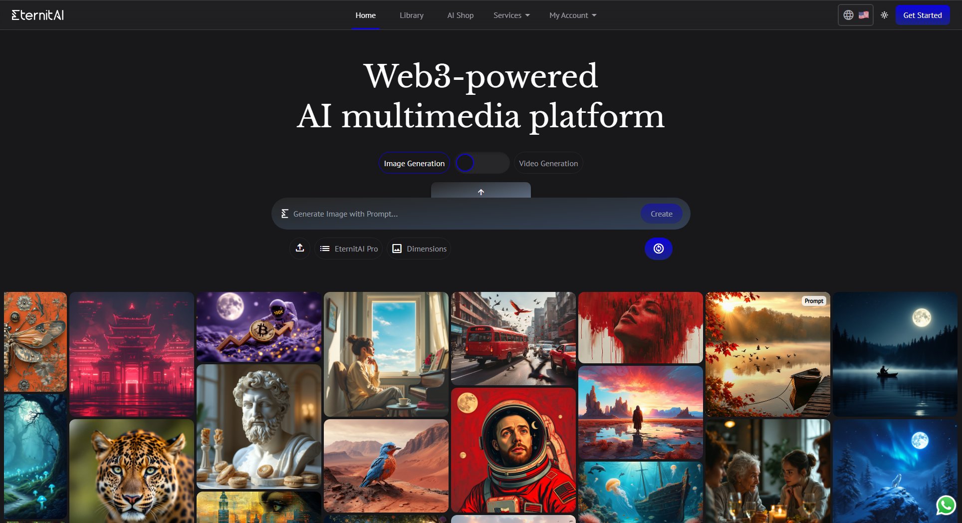 EternitAI EternitAI Interface & Screenshots