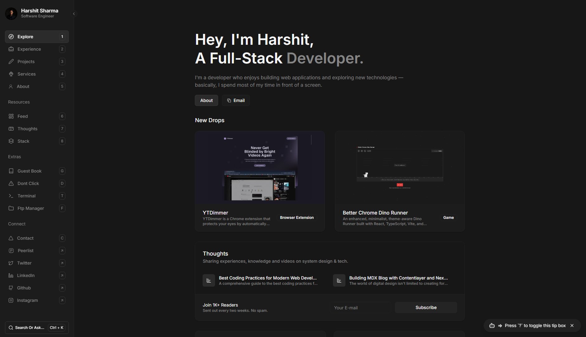 Harshit Sharma Harshit Sharma Interface & Screenshots Harshit Sharma Harshit Sharma Interface & Screenshots