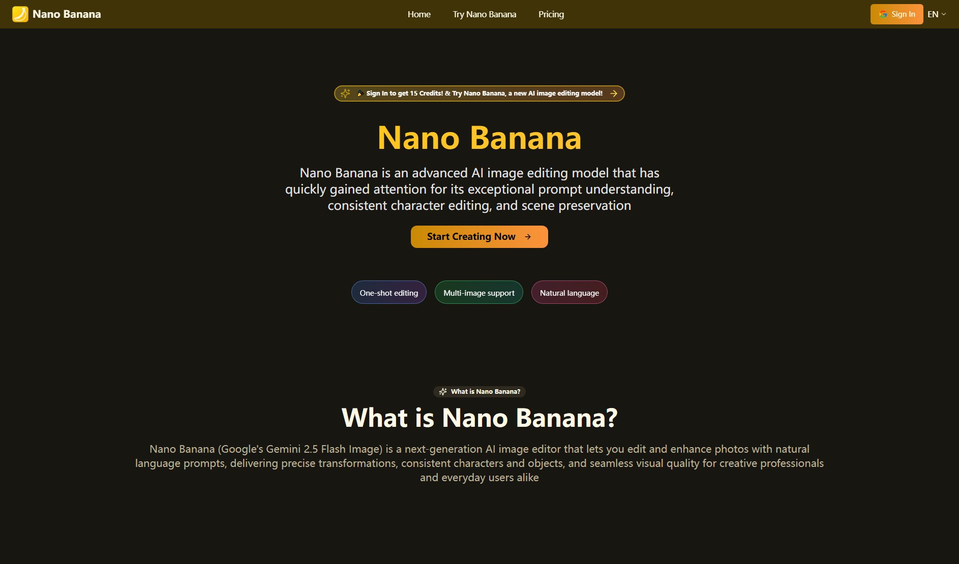 Nano Banana Screenshot Nano Banana Screenshot