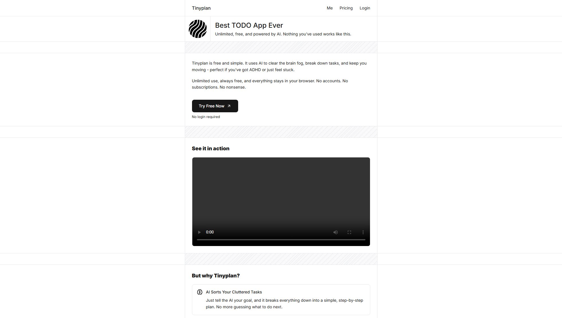 Tinyplan Tinyplan Interface & Screenshots Tinyplan Tinyplan Interface & Screenshots