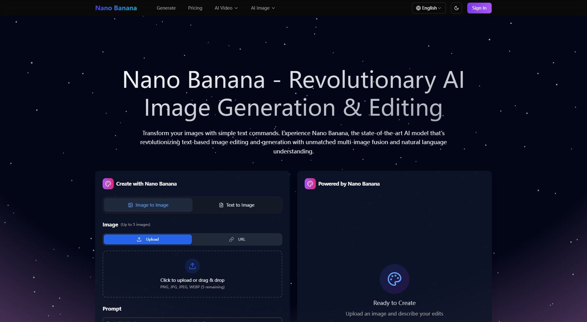 Nano Banana Screenshot