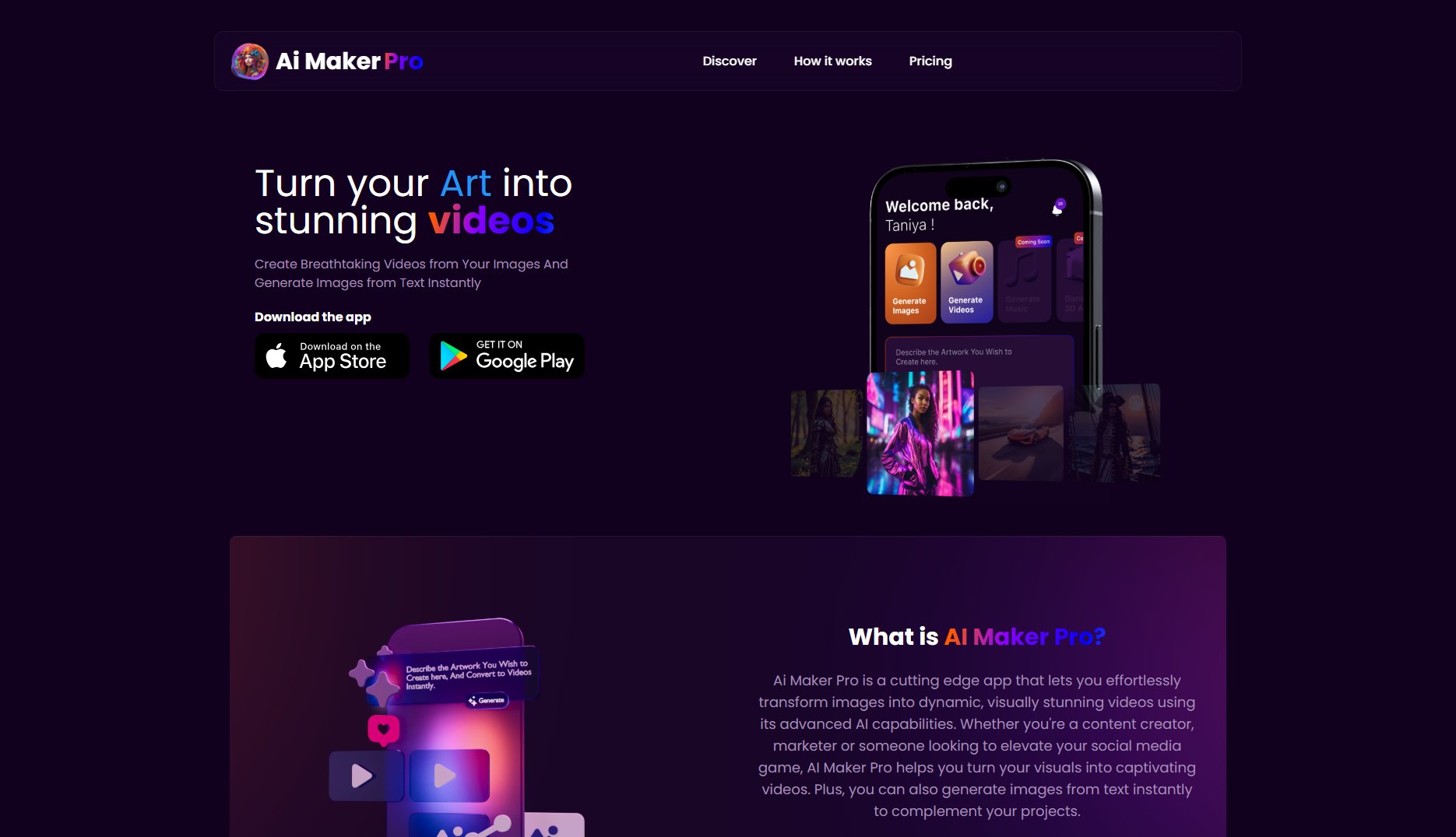 Ai Maker Pro Screenshot Ai Maker Pro Screenshot