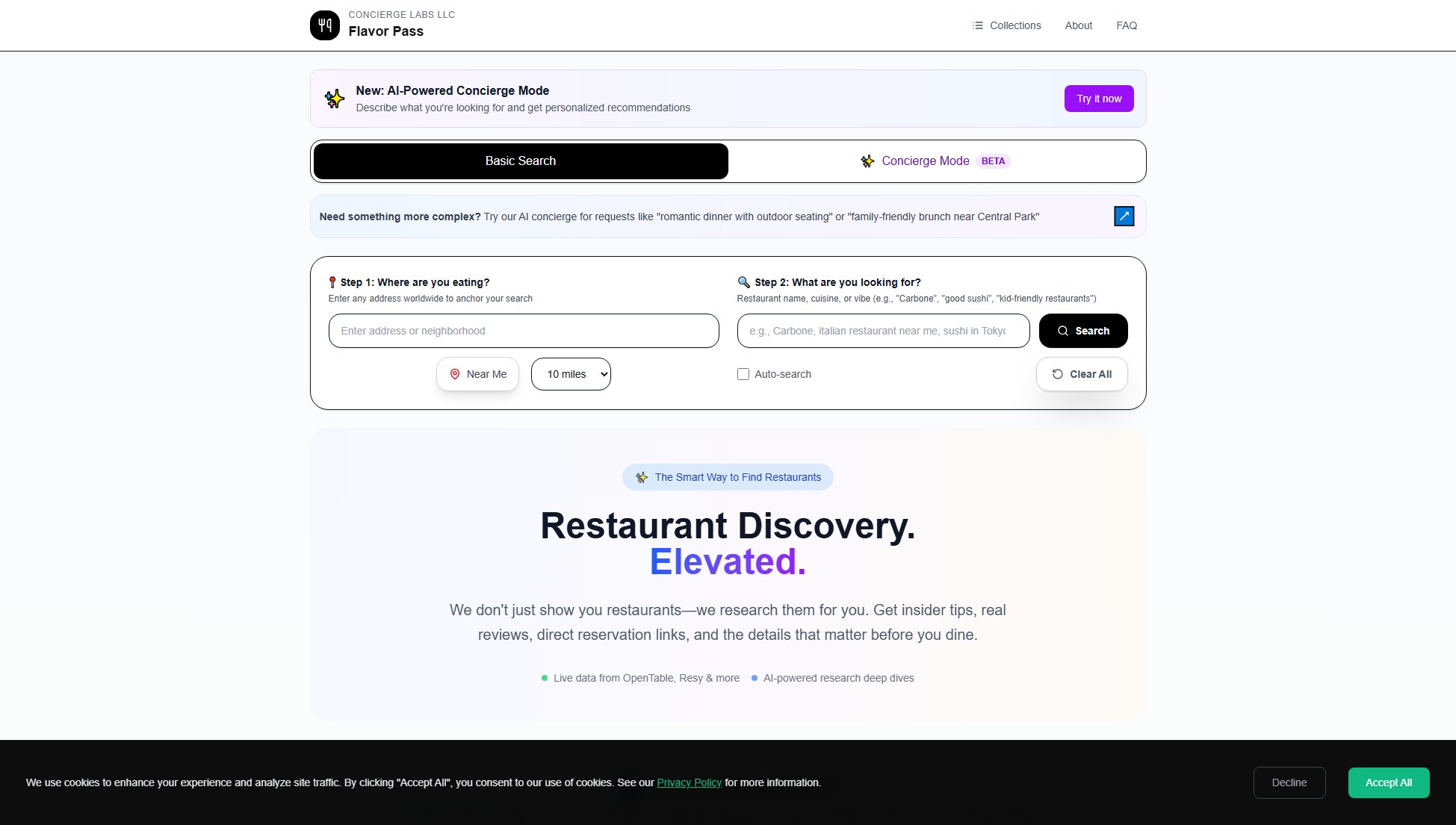 Flavor Pass Screenshot Flavor Pass Screenshot