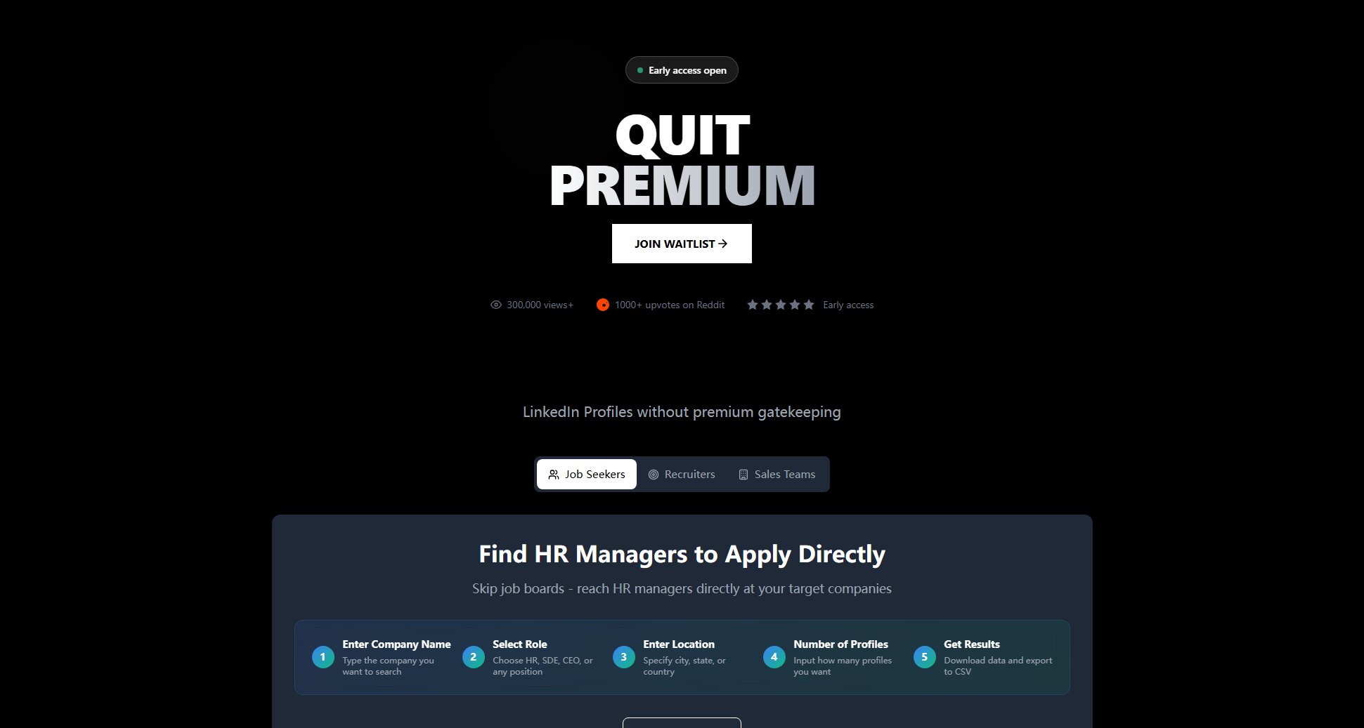 QuitPremium.com QuitPremium.com Interface & Screenshots