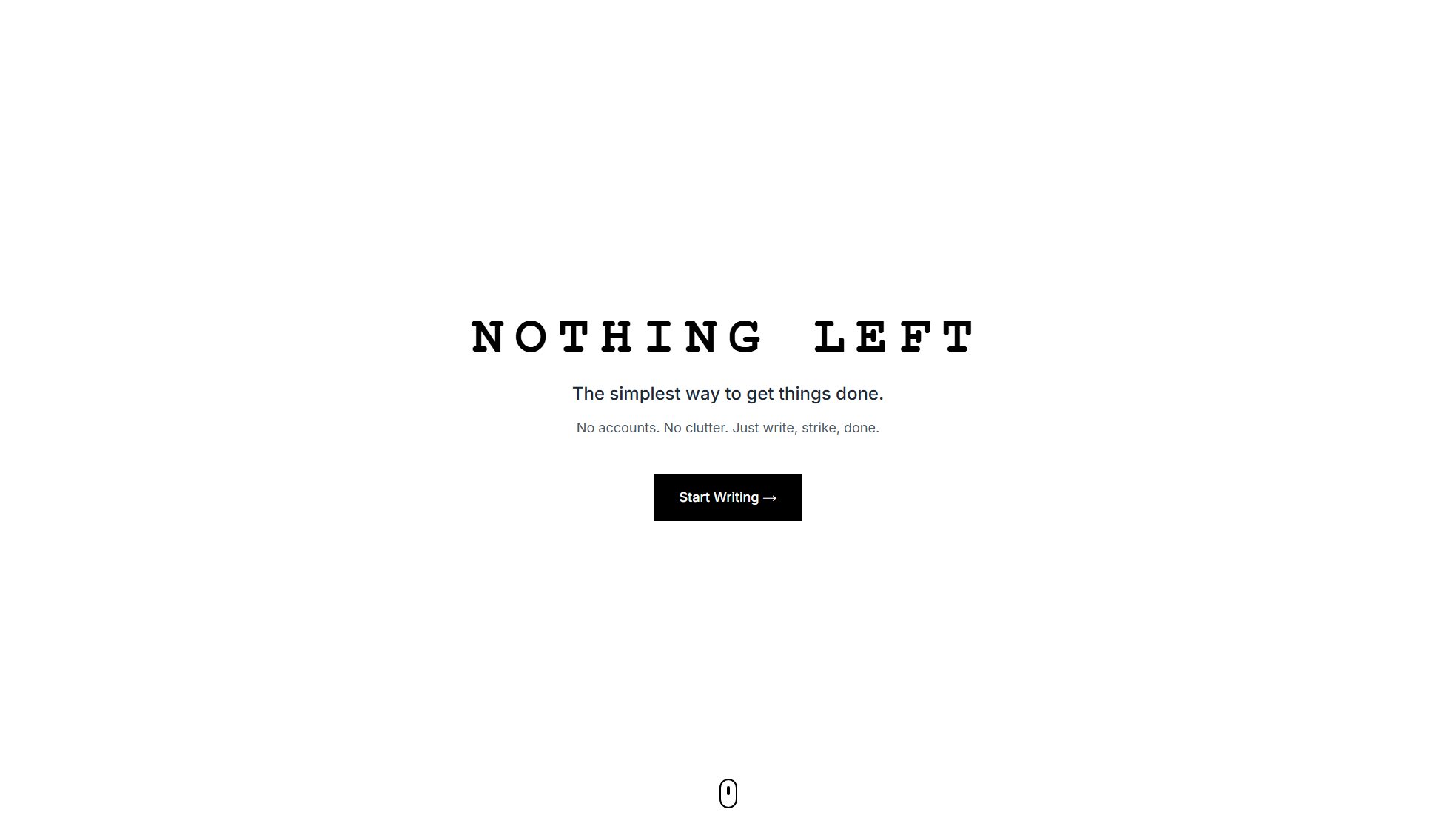 Nothing Left Screenshot Nothing Left Screenshot