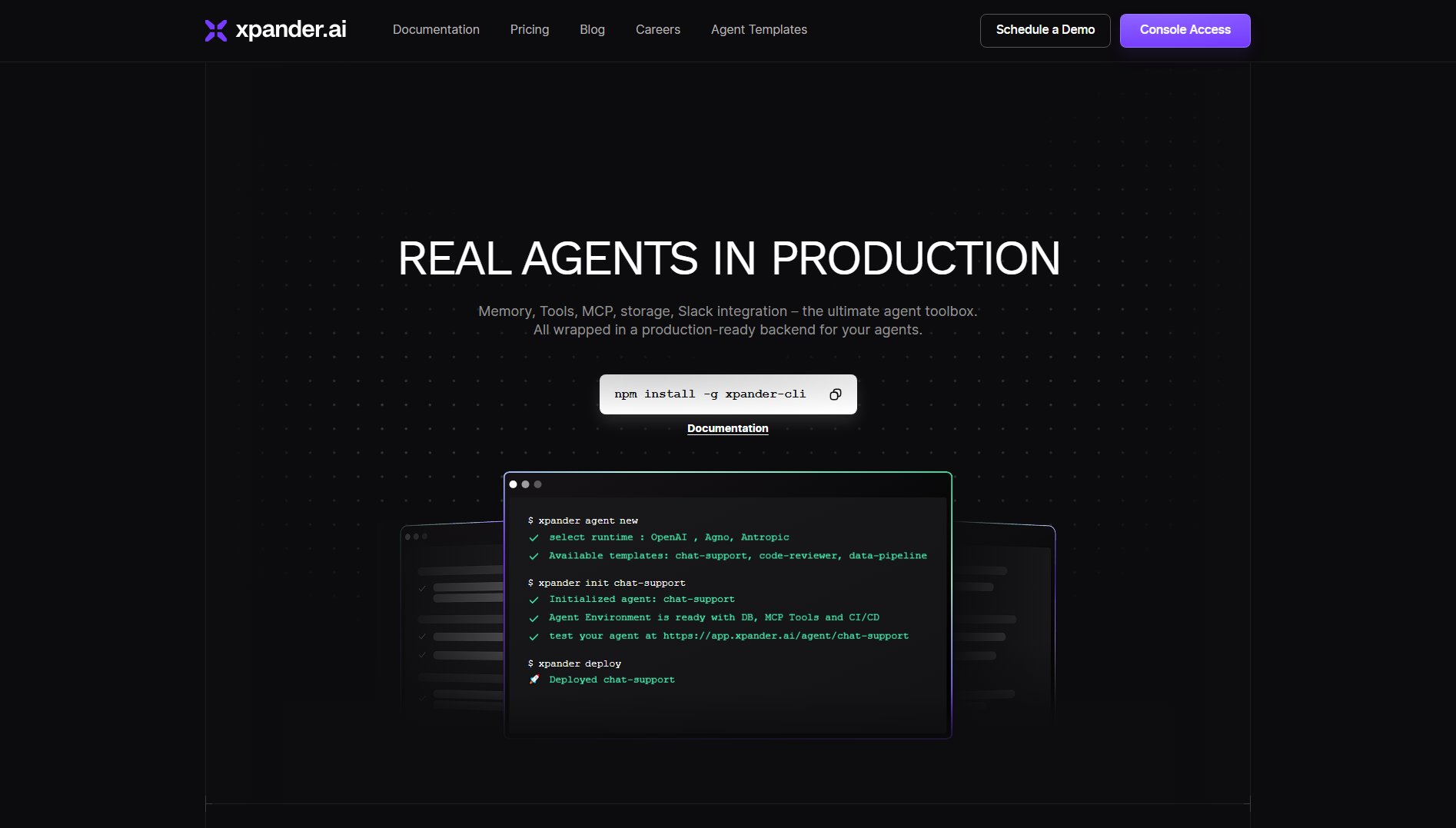 xpander.ai xpander.ai Interface & Screenshots xpander.ai xpander.ai Interface & Screenshots