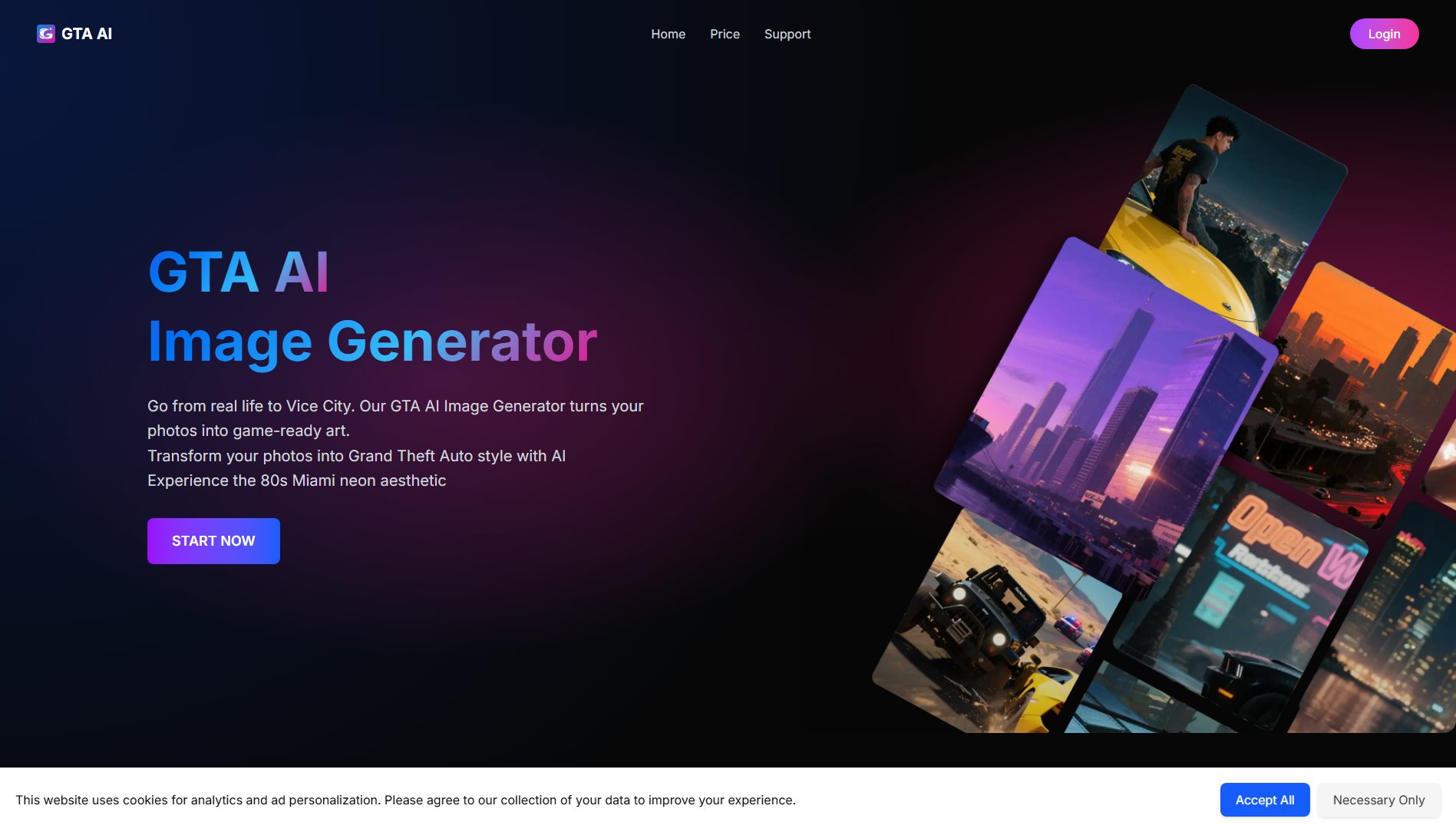 GTA AI Image Generator Screenshot GTA AI Image Generator Screenshot