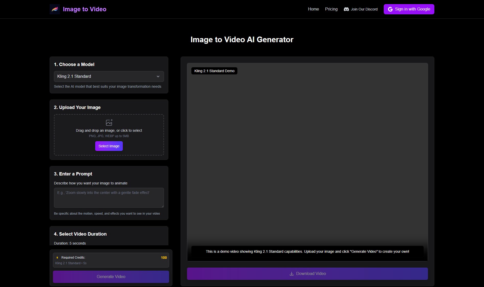Image to Video AI Generator Image to Video AI Generator Interface & Screenshots Image to Video AI Generator Image to Video AI Generator Interface & Screenshots