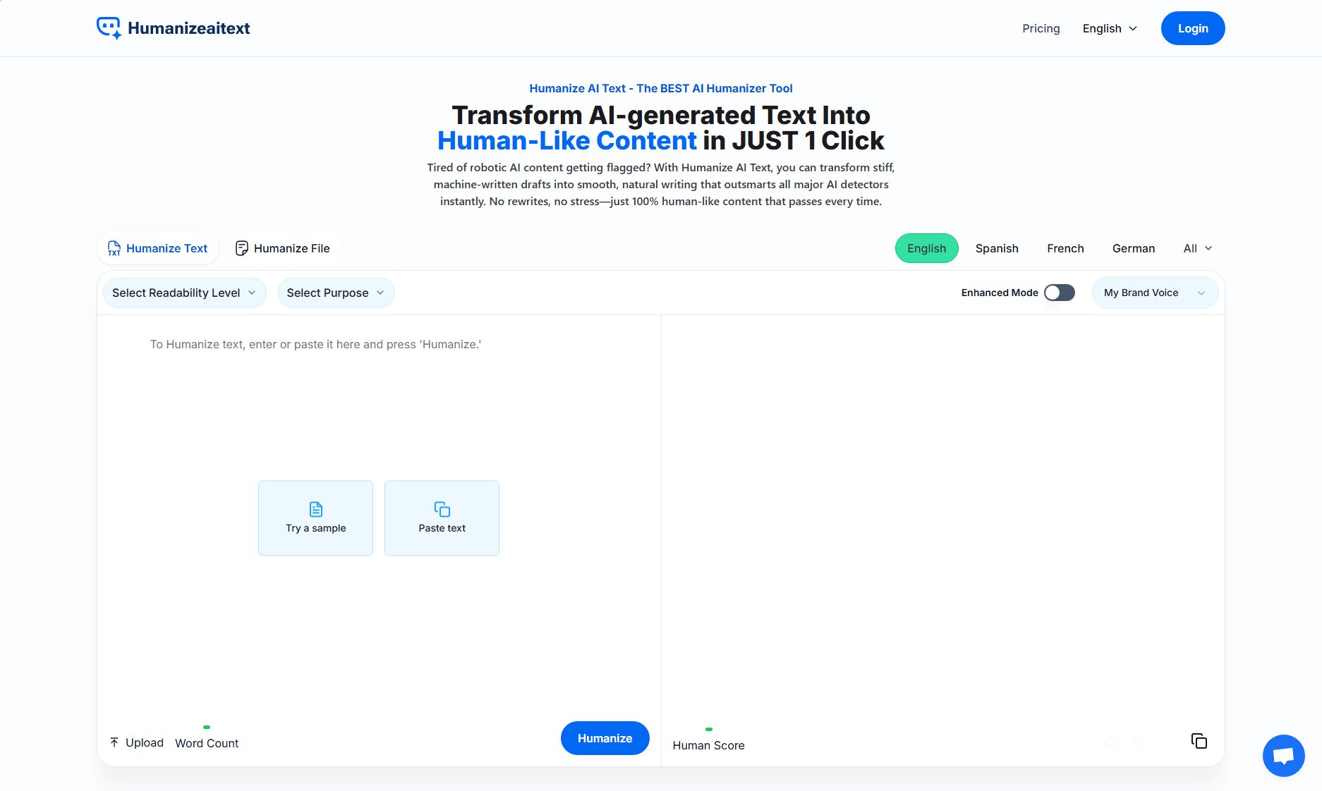 Humanize AI Text Humanize AI Text Interface & Screenshots Humanize AI Text Humanize AI Text Interface & Screenshots