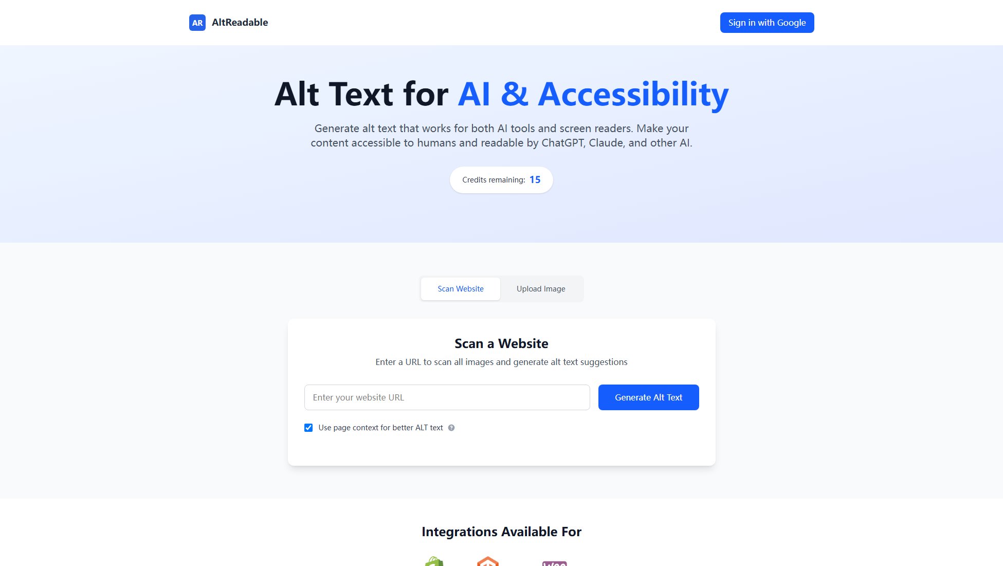 AltReadable Screenshot AltReadable Screenshot