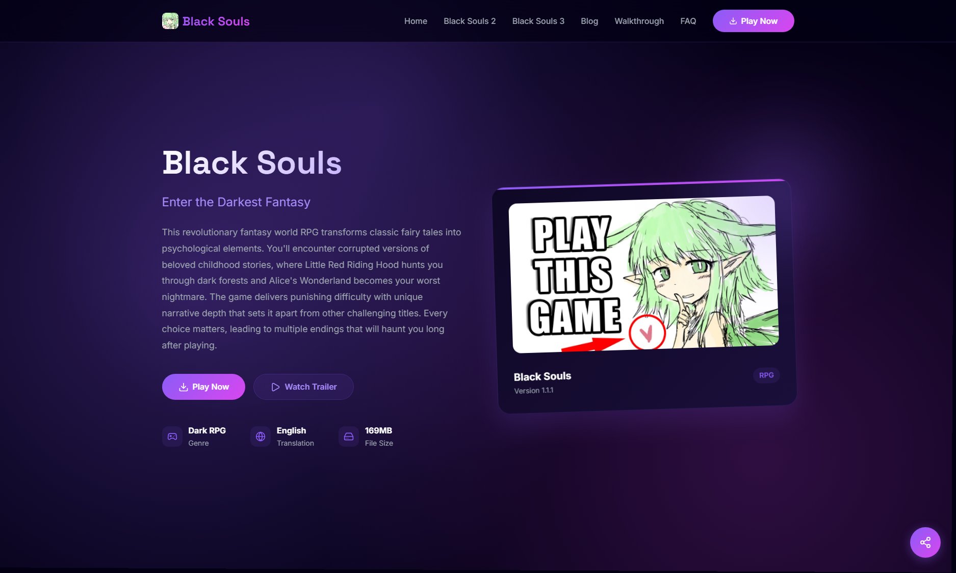 Black Souls Black Souls Interface & Screenshots Black Souls Black Souls Interface & Screenshots