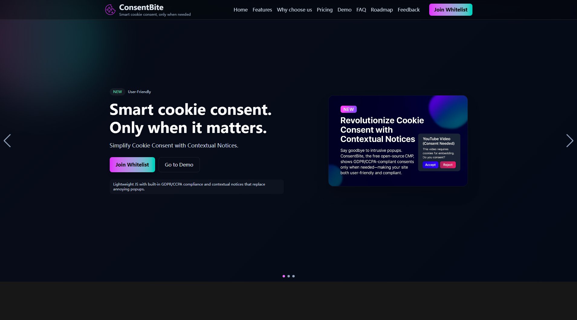 ConsentBite Screenshot