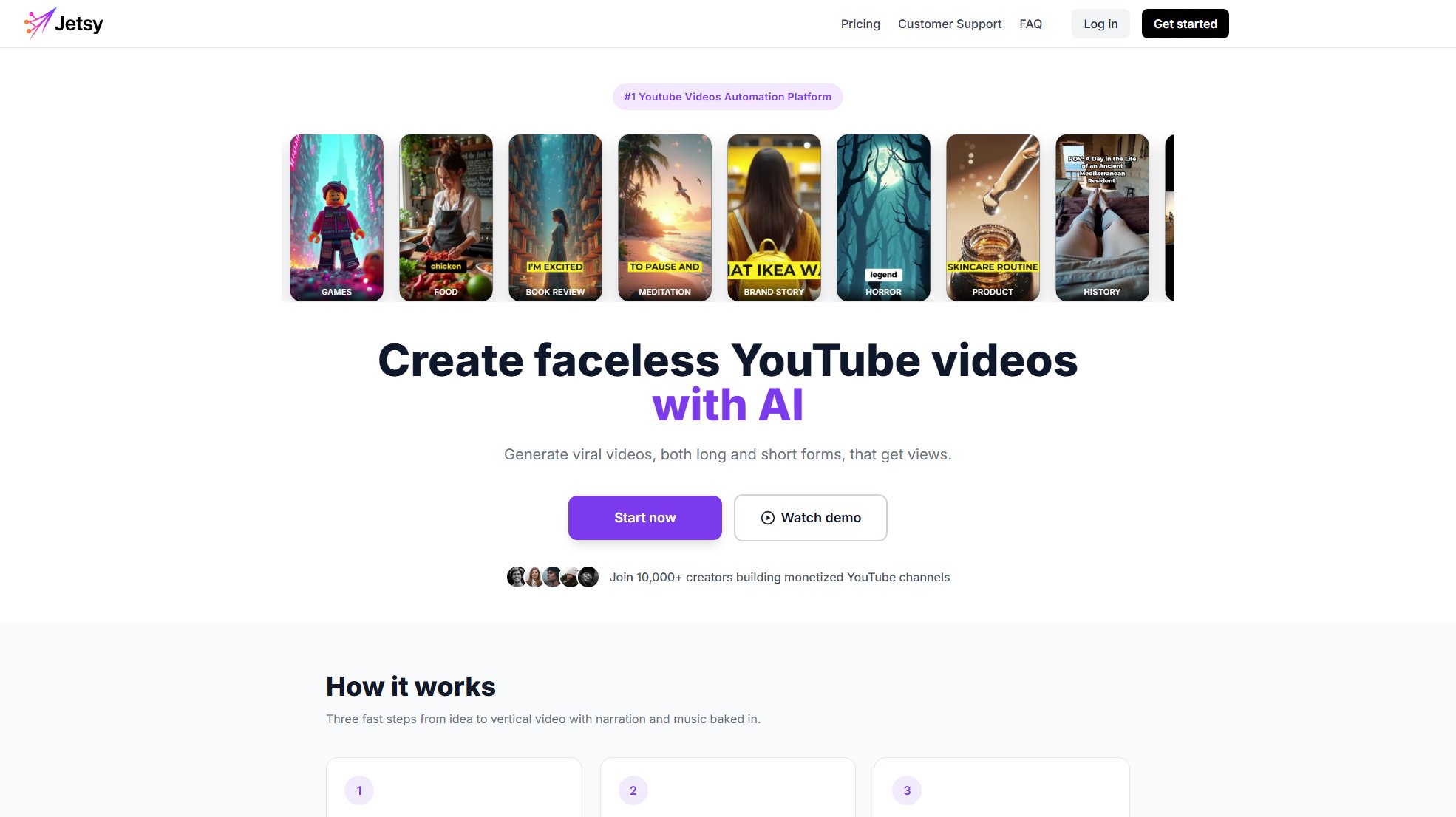 Jetsy Jetsy Interface & Screenshots